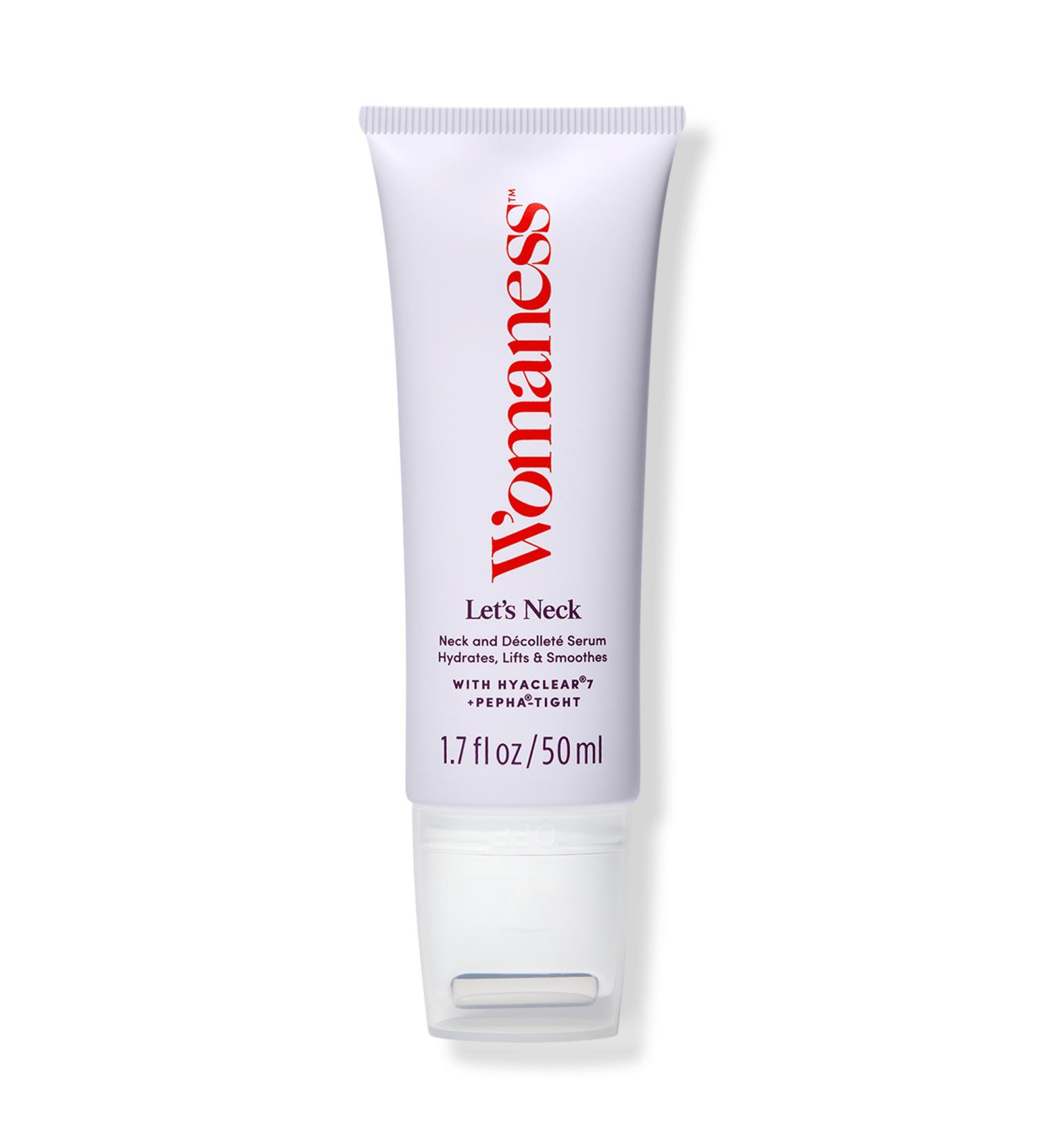 Discover Womaness Let's Neck - Neck and DÃ©colletÃ© Serum 1.7 oz - Elevate Your Style Instantly! - Buy Online on GoSupps.com
