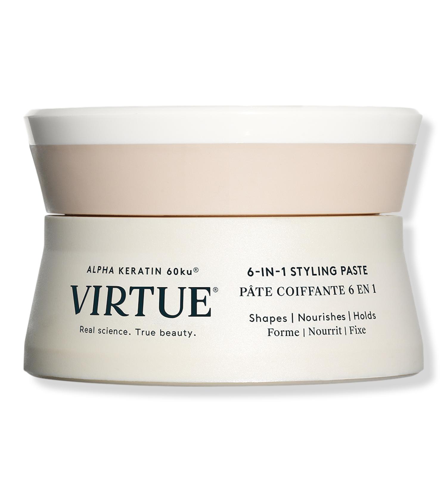 Virtue 6-in-1 Flexible Hold Shea Butter Hair Styling Paste 1.7 oz - Transform Your Style with the Best Innovation Today! - Buy Online on GoSupps.com