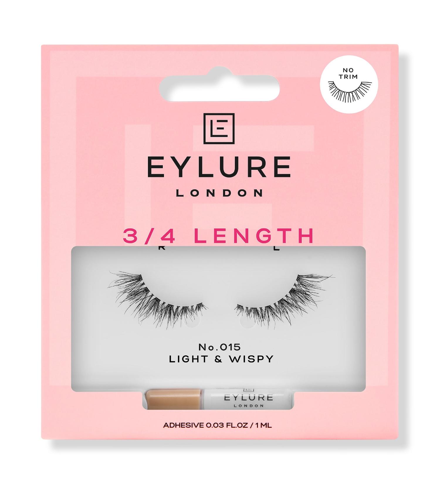 Discover Eylure 3/4 Length Light & Wispy No. 015 Eyelashes - Elevate Your Style Instantly! - Buy Online on GoSupps.com