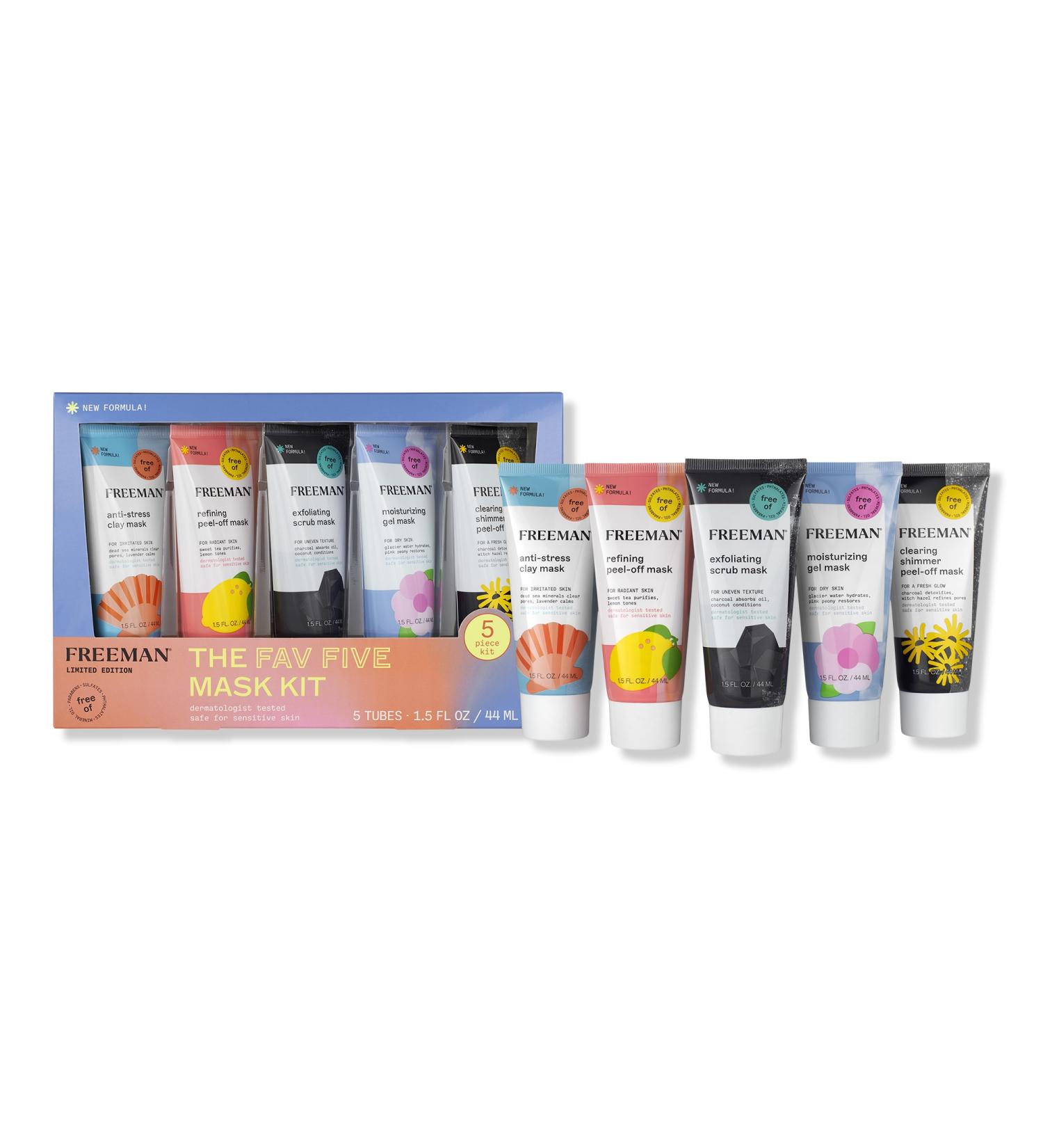 Freeman Fav Five Variety Facial Masking Kit - Transform Your Style with the Best Innovation Today! - Buy Online on GoSupps.com