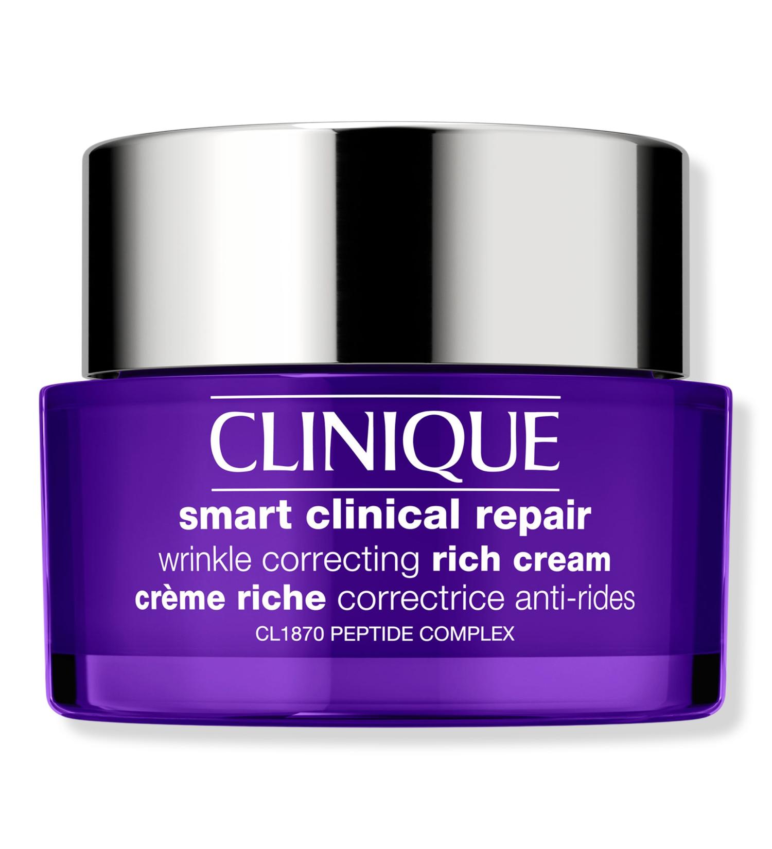 Discover Clinique Clinique Smart Clinical Repair Wrinkle Correcting Rich Face Cream 1.7 oz - Elevate Your Style Instantly! - Buy Online on GoSupps.com