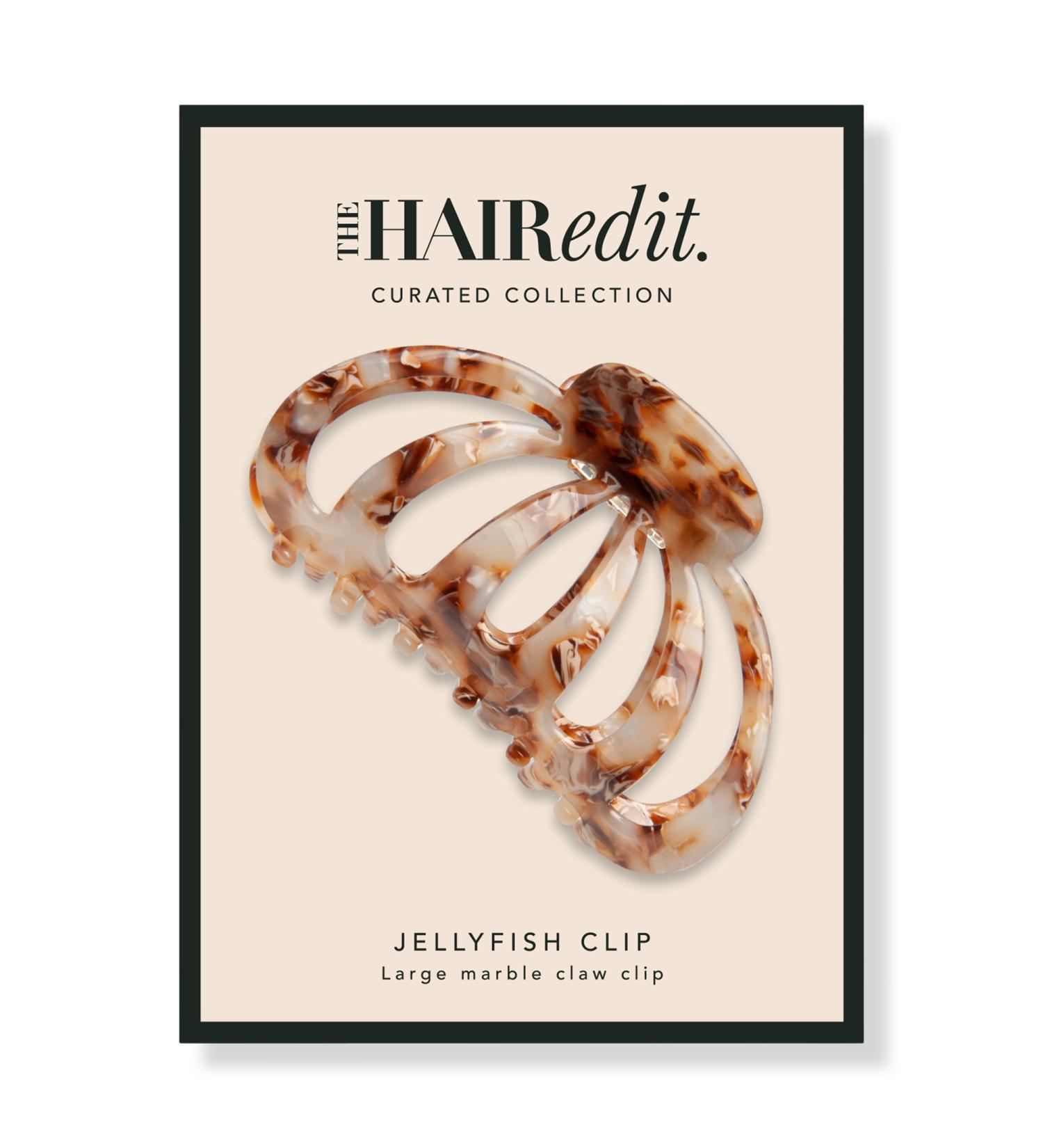 Discover The Hair Edit Rose Tortoise Jellyfish Claw Clip - Elevate Your Style Instantly! - Buy Online on GoSupps.com