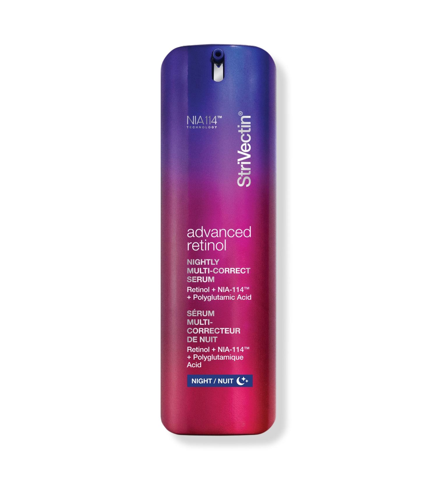 StriVectin Advanced Retinol Nightly Multi-Correct Serum 1.0 oz - Transform Your Style with the Best Innovation Today! - Buy Online on GoSupps.com