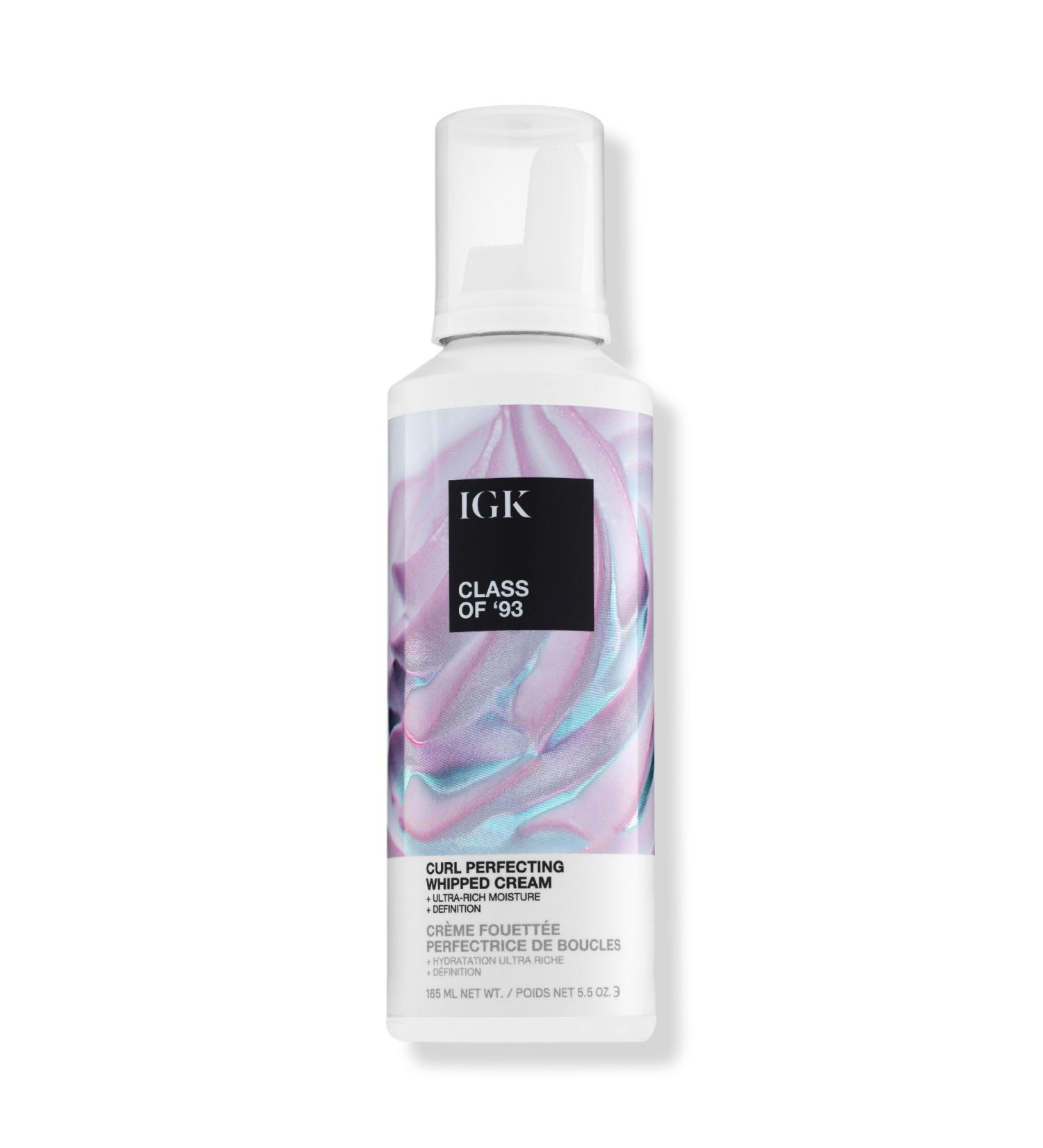 IGK Class of '93 Curl Perfecting Whipped Cream 5.5 oz - Discover Premium Quality Shop now! - Buy Online on GoSupps.com