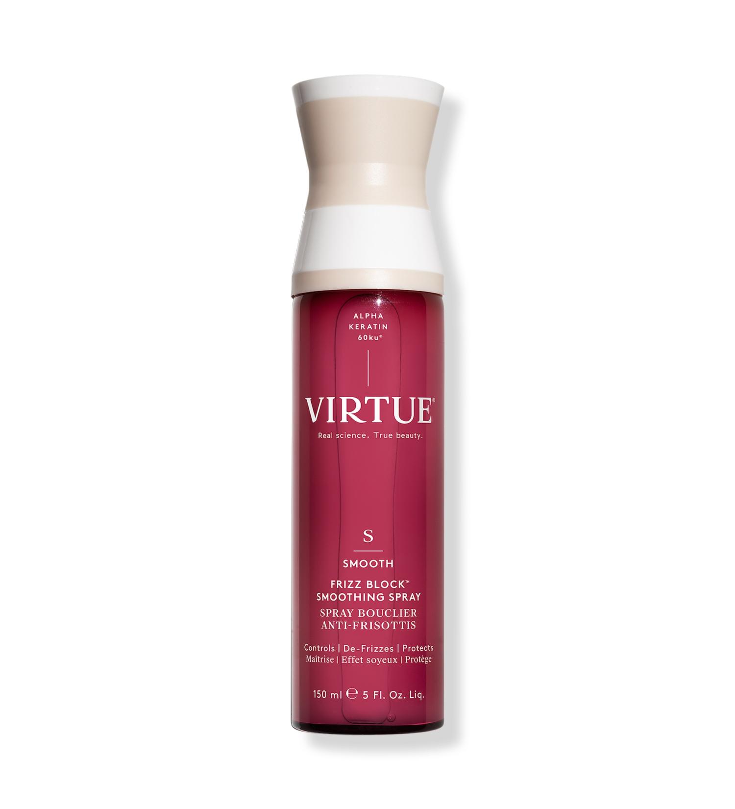 Discover Virtue Frizz Block Humidity-Stopping Smoothing Spray 5.0 oz - Elevate Your Style Instantly! - Buy Online on GoSupps.com