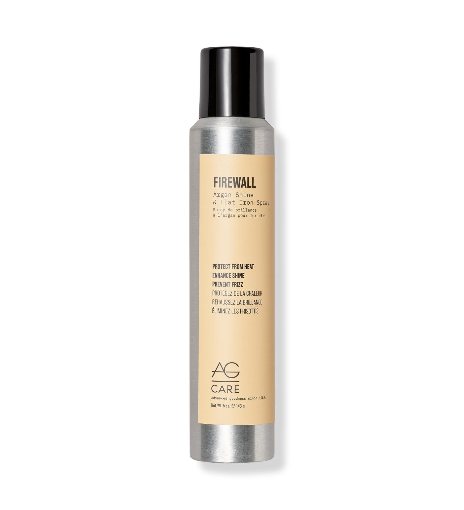 AG Care Firewall Argan Shine & Flat Iron Spray 5.0 oz - Transform Your Style with the Best Innovation Today! - Buy Online on GoSupps.com