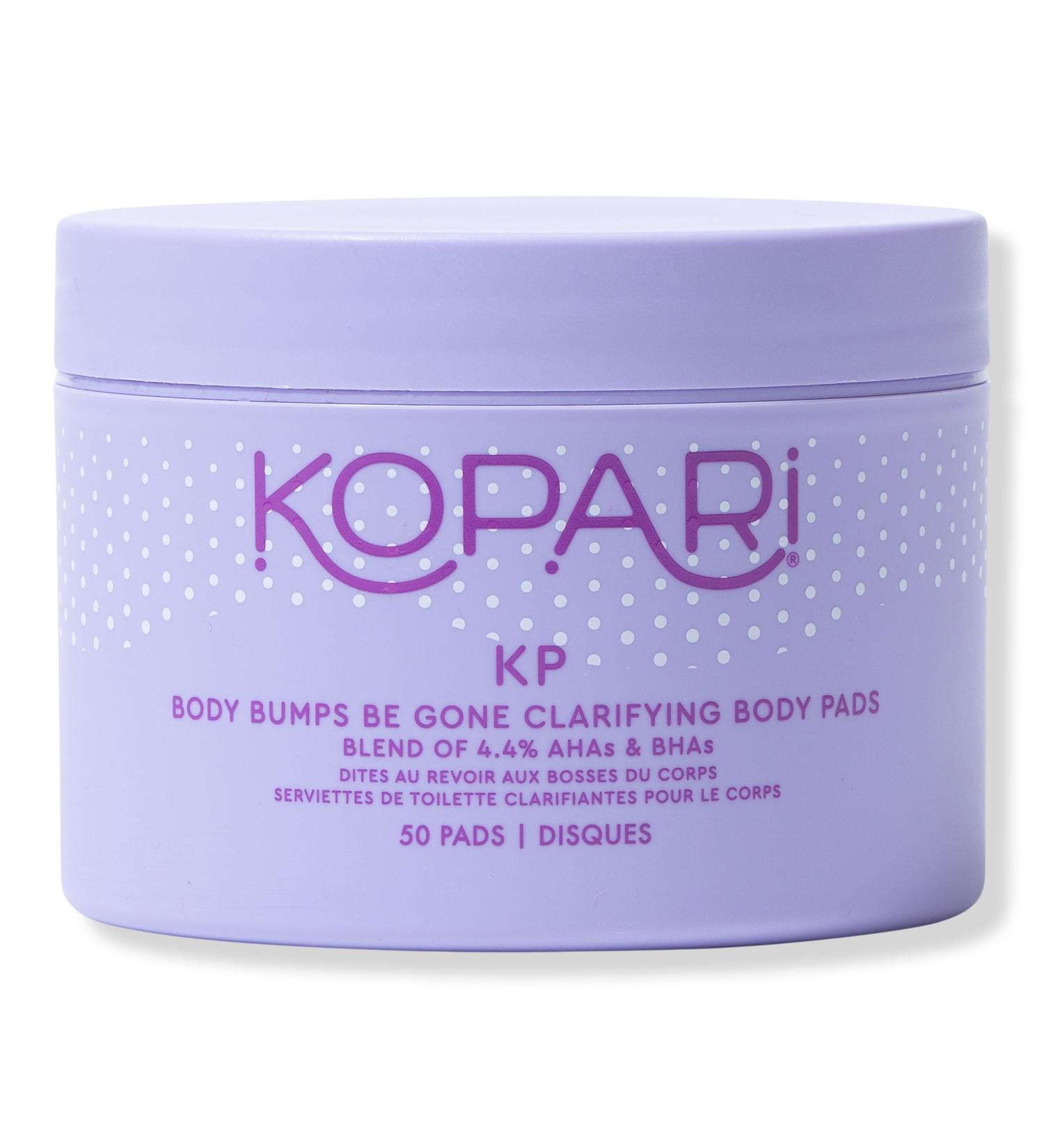Kopari Beauty KP Body Bumps Be Gone Clarifying Body Pads 50 ct - Discover Premium Quality Shop now! - Buy Online on GoSupps.com