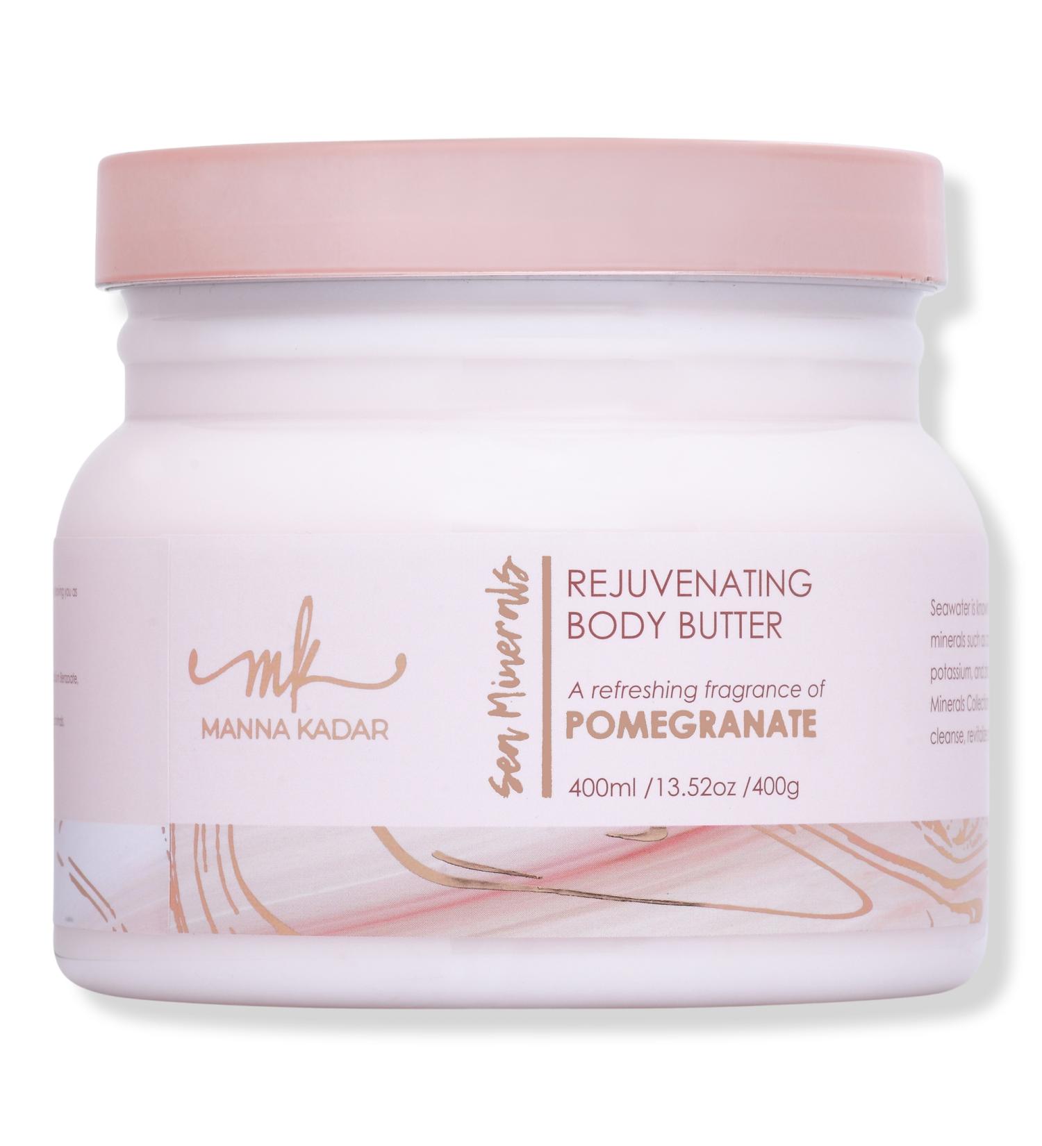 Discover MANNA KADAR BEAUTY Pomegranate Sea Minerals Renewing Body Butter 13.10 oz - Elevate Your Style Instantly! - Buy Online on GoSupps.com