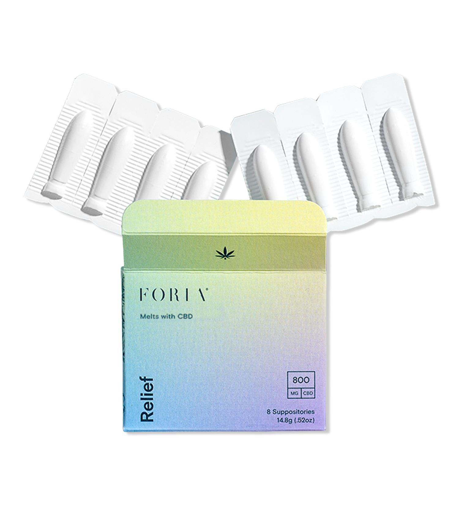 Foria Relief Melts with CBD 8 Melts ct