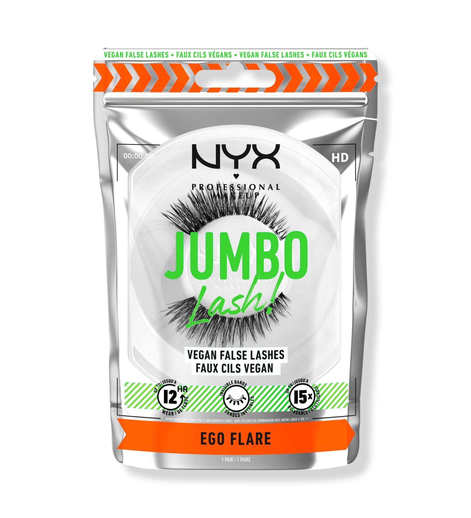 Discover NYX Professional Makeup Jumbo Lash! False Lashes - Ego Flare - Elevate Your Style Instantly! - Buy Online on GoSupps.com
