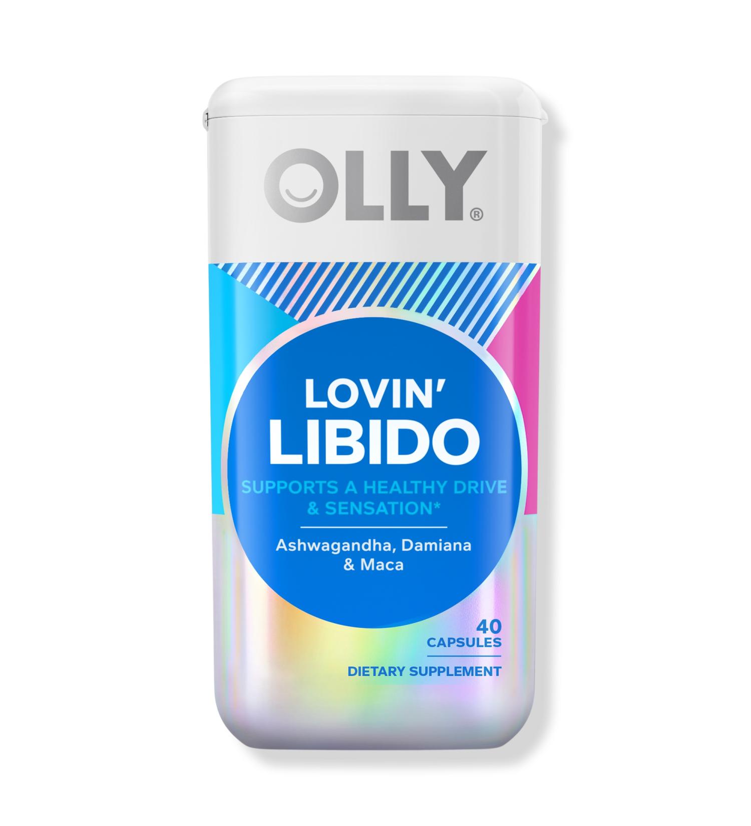 Discover OLLY Lovin' Libido Capsule Supplement with Ashwagandha 40 ct - Elevate Your Style Instantly! - Buy Online on GoSupps.com