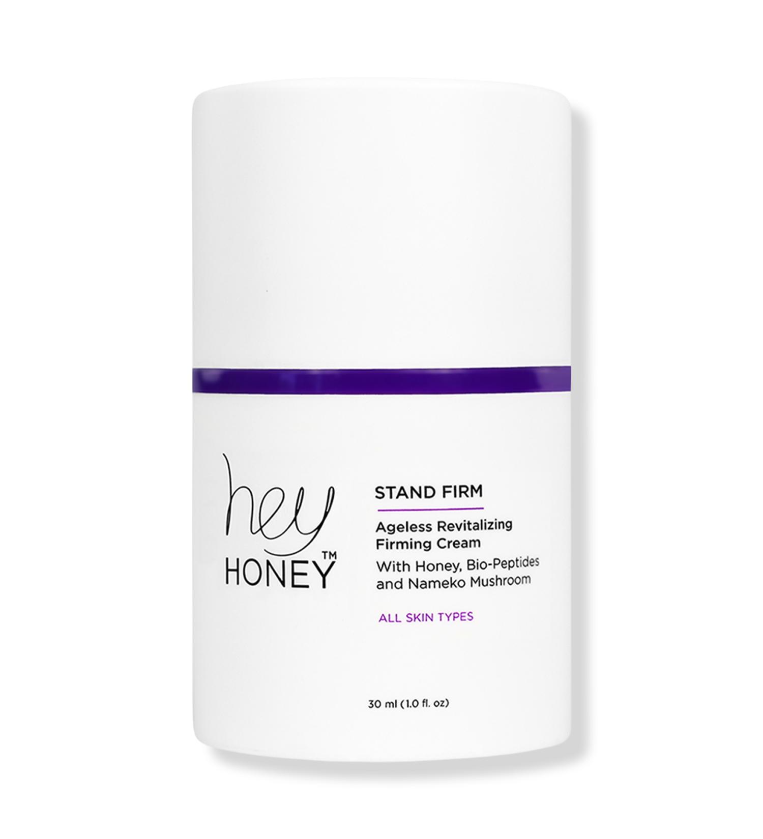 Discover Hey Honey Stand Firm Argireline and Nemeko Mushroom Ageless Revitalizing Firming Cream 1.0 oz - Elevate Your Style Instantly! - Buy Online on GoSupps.com