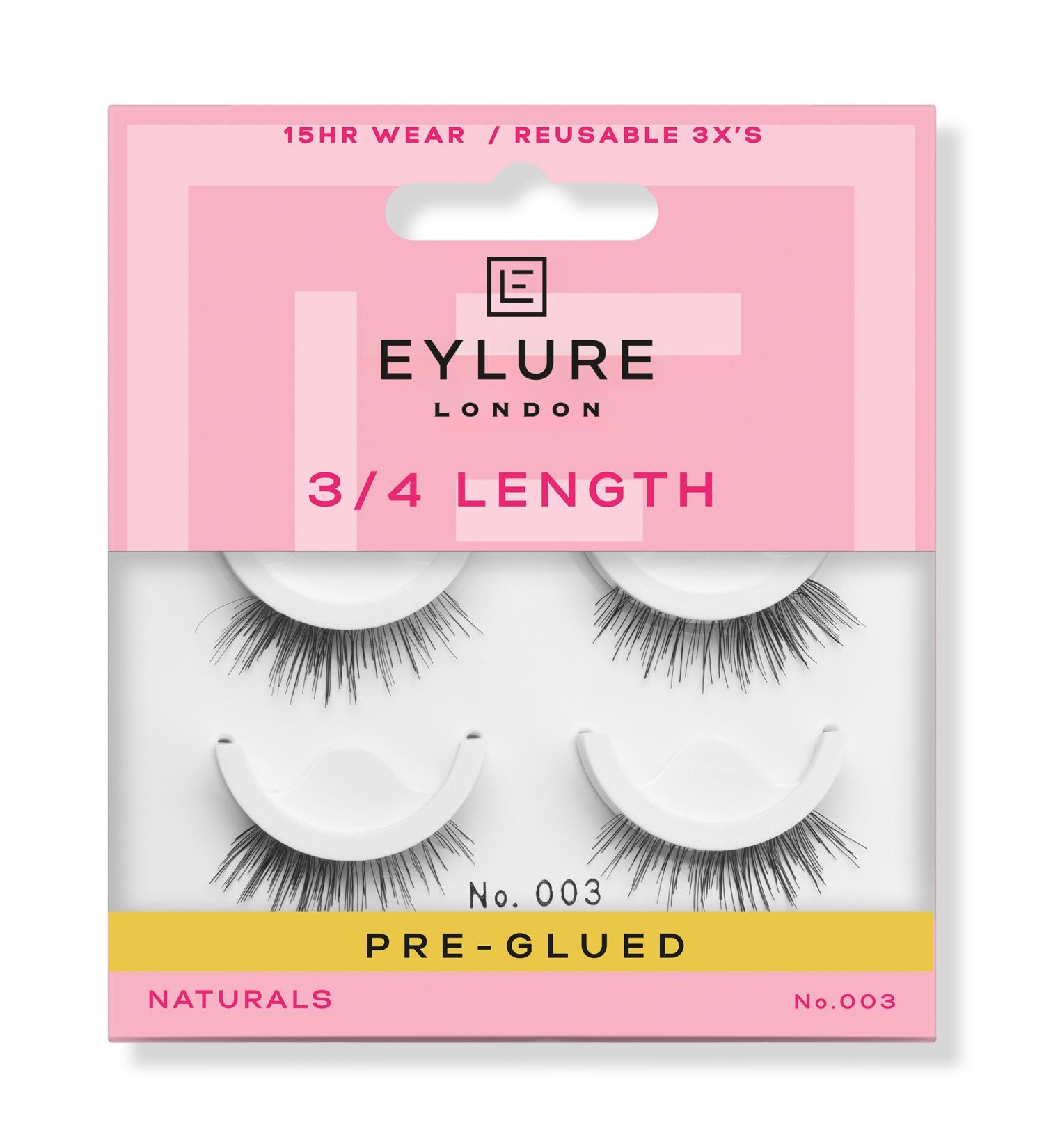 Discover Eylure Pre-Glued Light & Wispy No. 003 Eyelashes Twin Pack - Elevate Your Style Instantly! - Buy Online on GoSupps.com