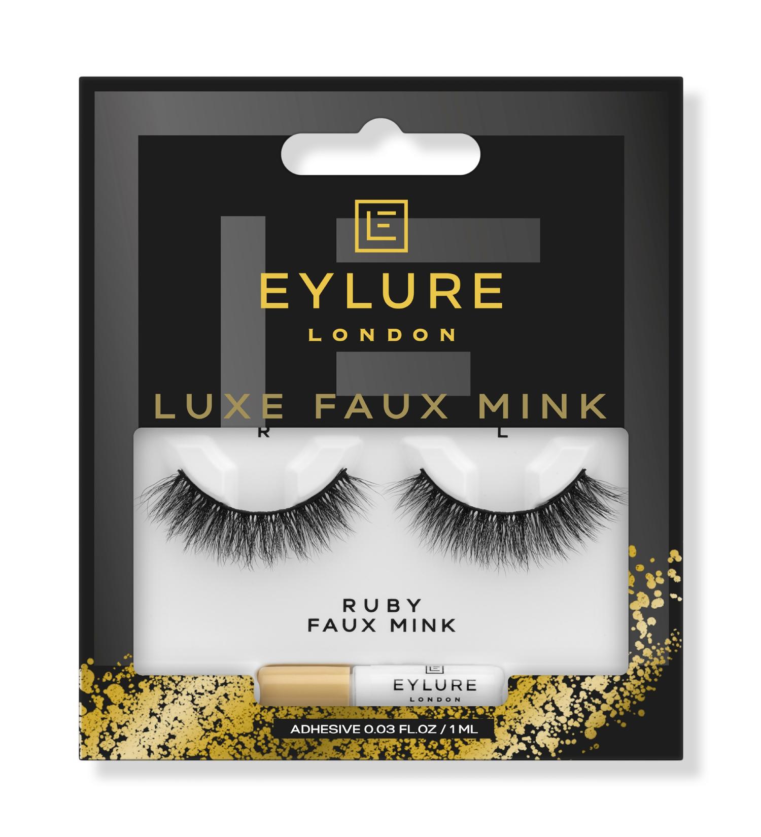 Eylure Luxe Faux Mink Eyelashes - Ruby - Transform Your Style with the Best Innovation Today! - Buy Online on GoSupps.com