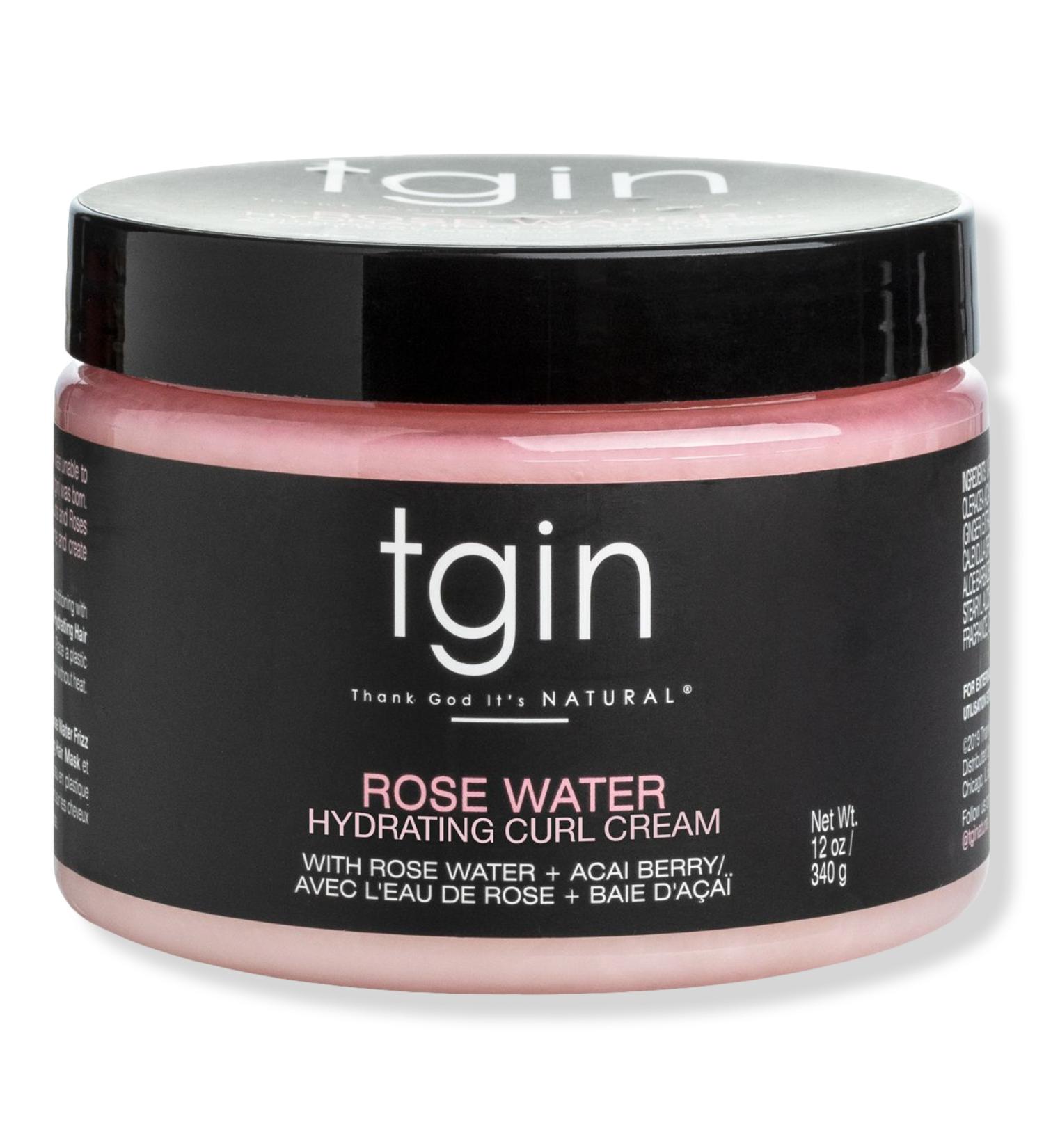 Discover tgin Rosewater Hydrating Curl Cream 12.0 oz - Elevate Your Style Instantly! - Buy Online on GoSupps.com