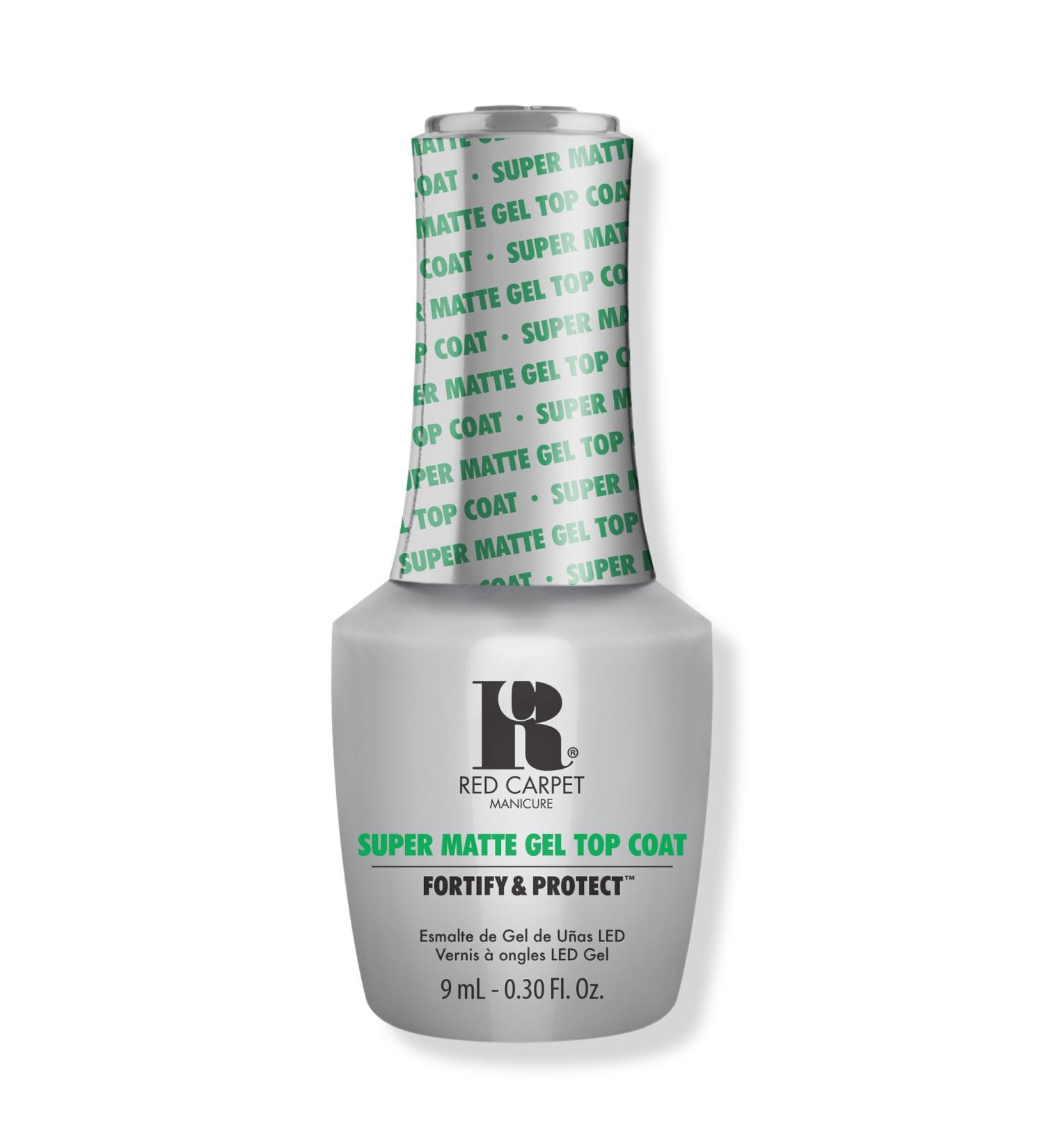 Red Carpet Manicure Super Matte Gel Polish Top Coat 0.3 oz