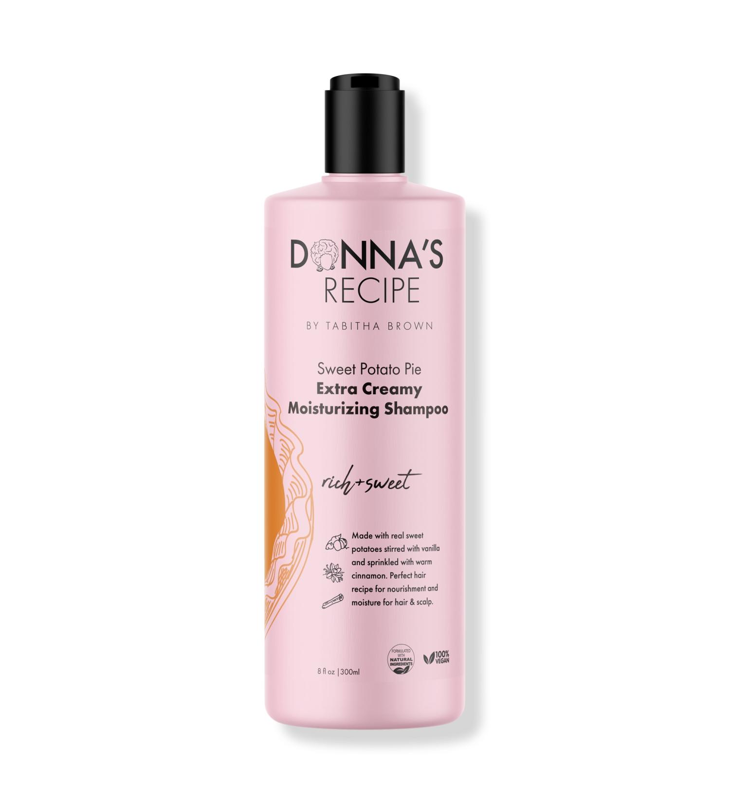 DONNA'S RECIPE Sweet Potato Pie Extra Creamy Moisturizing Shampoo 8.0 oz - Transform Your Style with the Best Innovation Today! - Buy Online on GoSupps.com