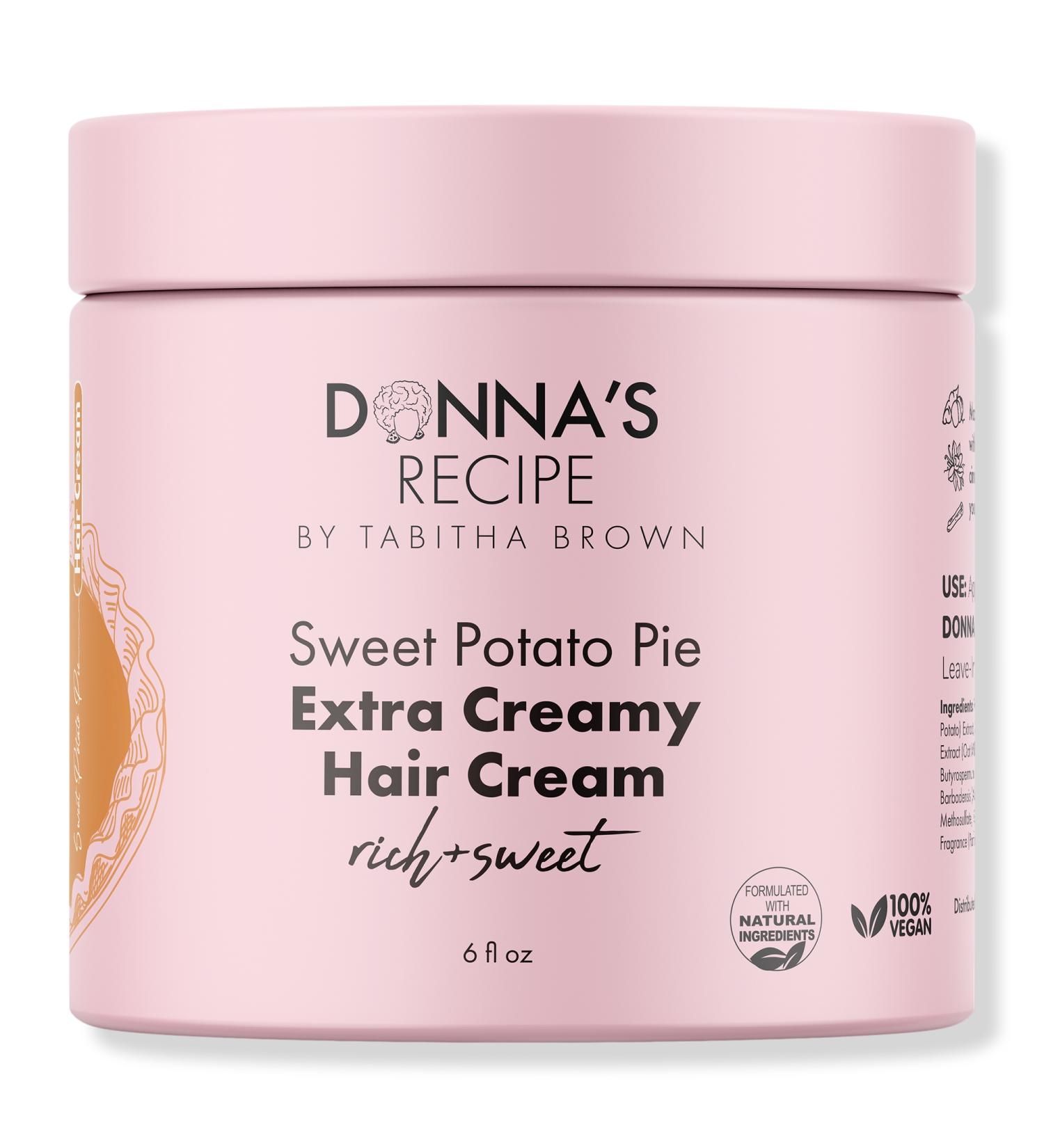 Discover DONNA'S RECIPE Sweet Potato Pie Extra Creamy Hair Cream 6.0 oz - Elevate Your Style Instantly! - Buy Online on GoSupps.com