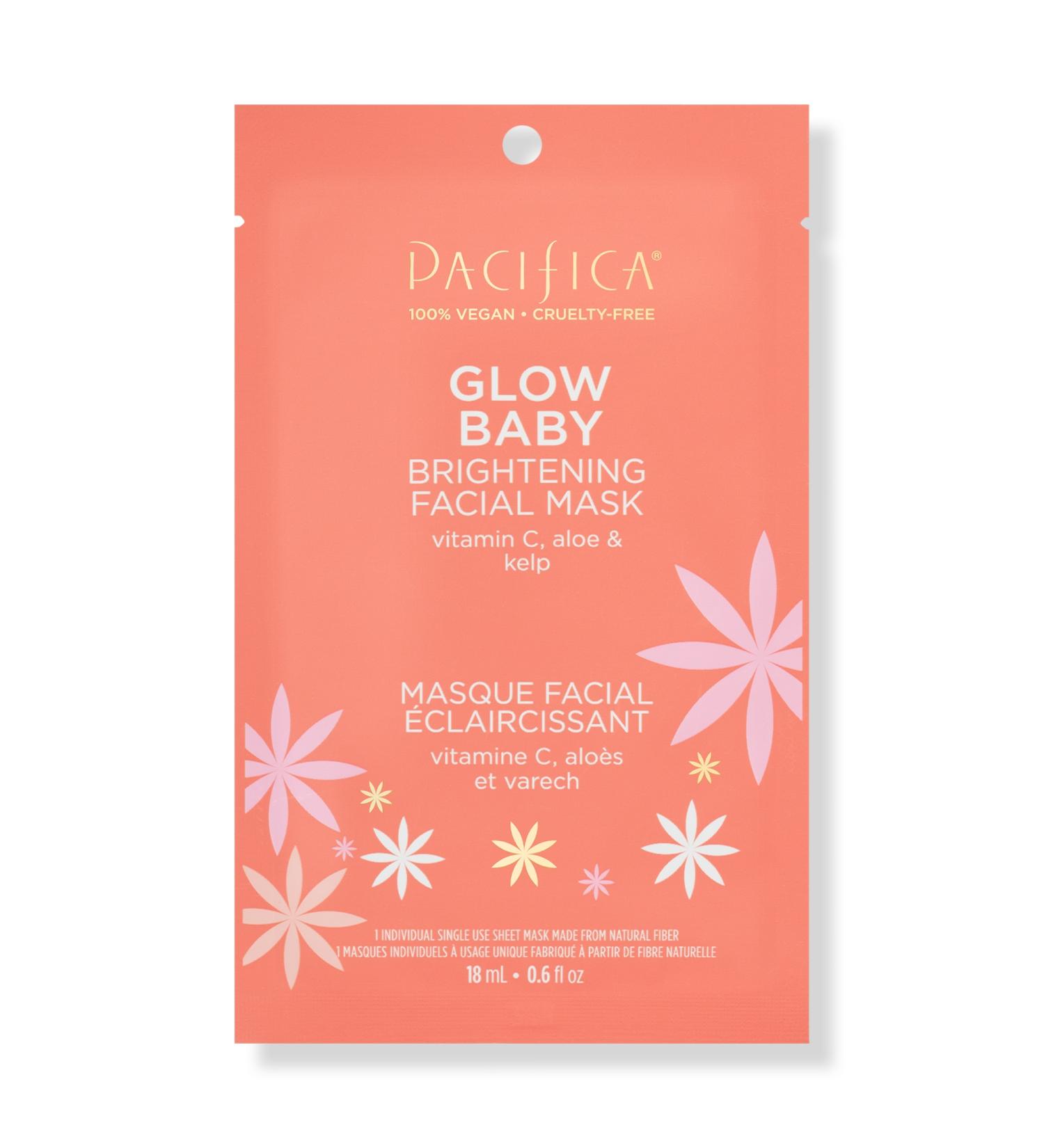 Pacifica Glow Baby Vitamin C Brightening Facial Mask 1 ct - Transform Your Style with the Best Innovation Today! - Buy Online on GoSupps.com