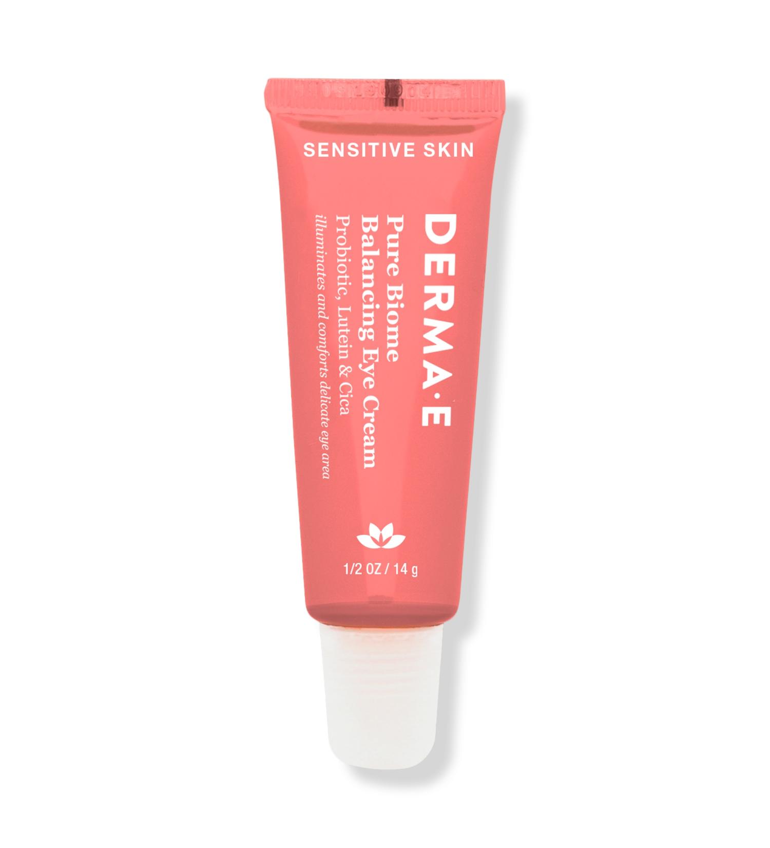 DERMA E Pure Biome Balancing Eye Cream 0.5 oz - Transform Your Style with the Best Innovation Today! - Buy Online on GoSupps.com