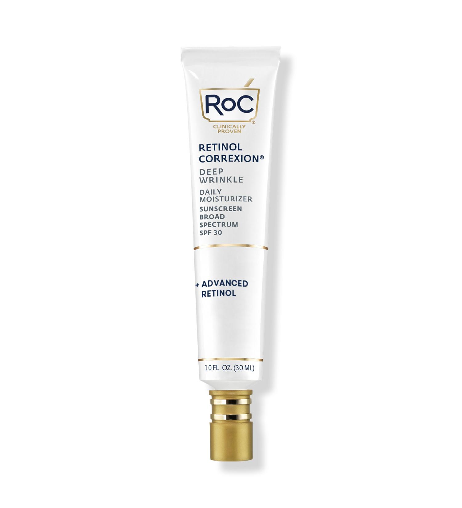 RoC Retinol Correxion Deep Wrinkle Daily Moisturizer SPF 30 1.0 oz - Transform Your Style with the Best Innovation Today! - Buy Online on GoSupps.com