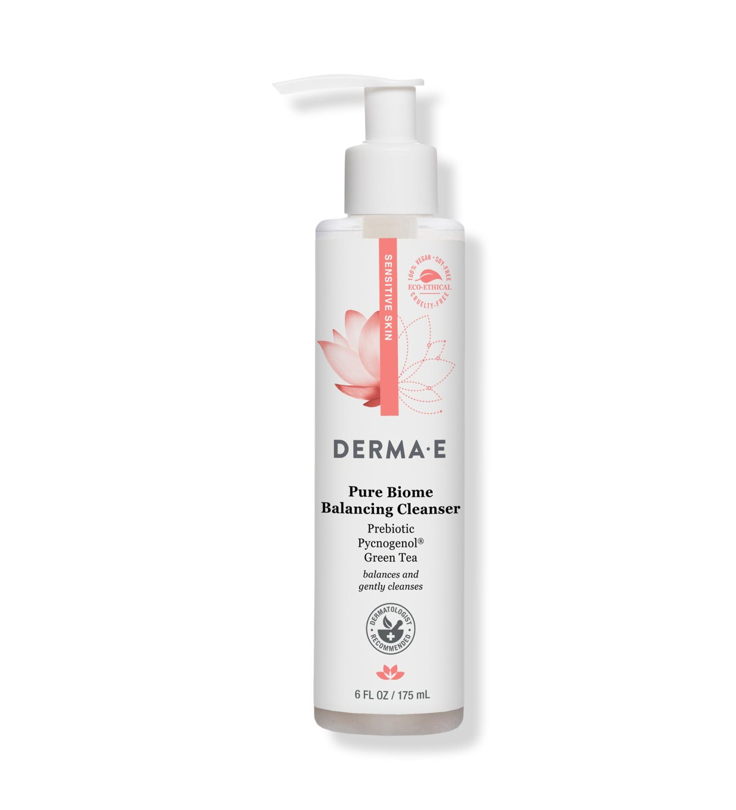 Discover DERMA E Pure Biome Balancing Cleanser 6.0 oz - Elevate Your Style Instantly! - Buy Online on GoSupps.com