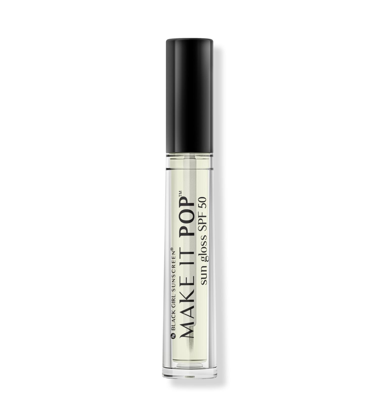 Black Girl Sunscreen Make It Pop Lip Sun Gloss SPF50 0.1 oz - Transform Your Style with the Best Innovation Today! - Buy Online on GoSupps.com
