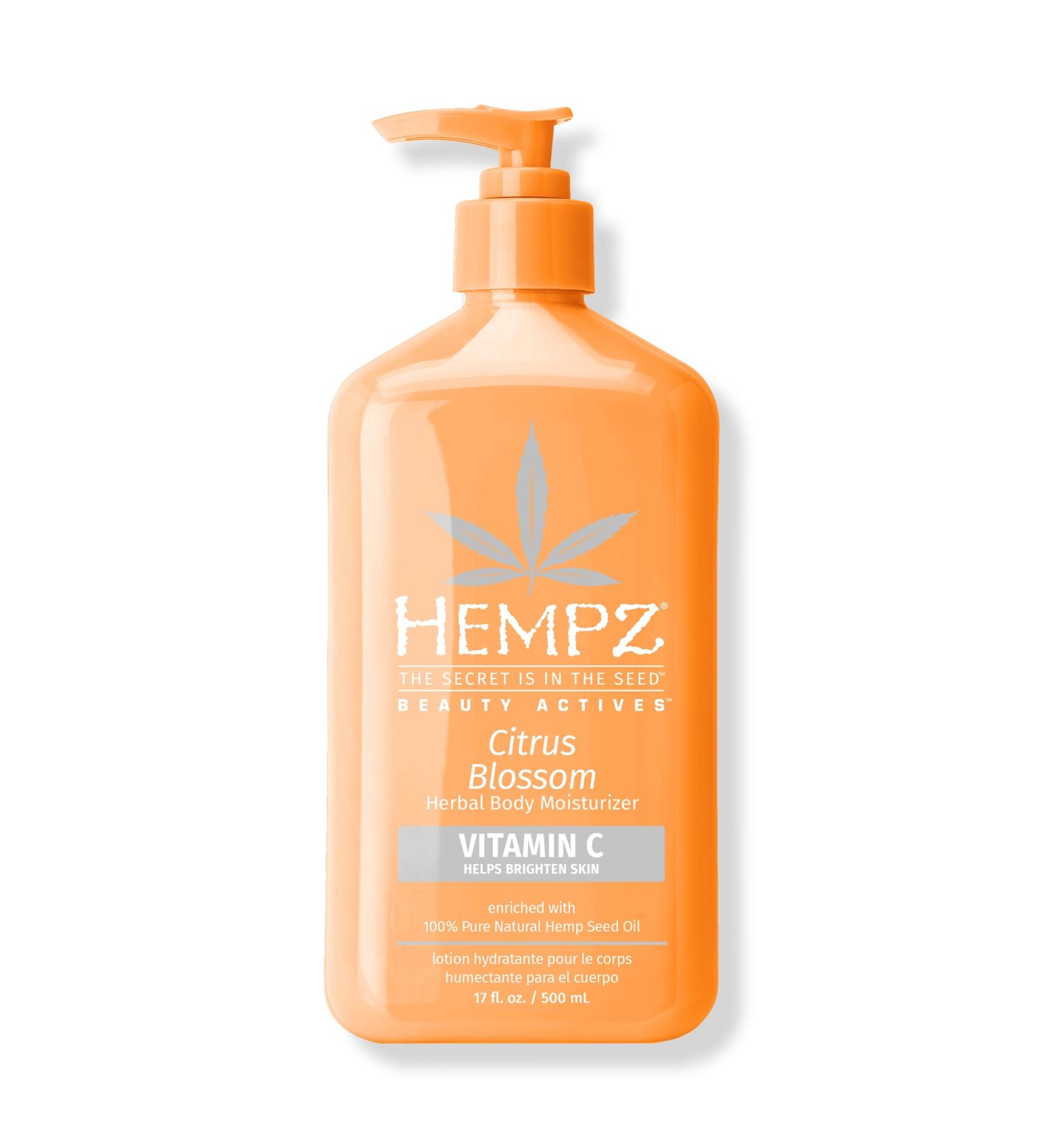 Hempz Citrus Blossom Herbal Body Moisturizer With Vitamin C Citrus Blossom (17.0 oz) - Discover Premium Quality Shop now! - Buy Online on GoSupps.com