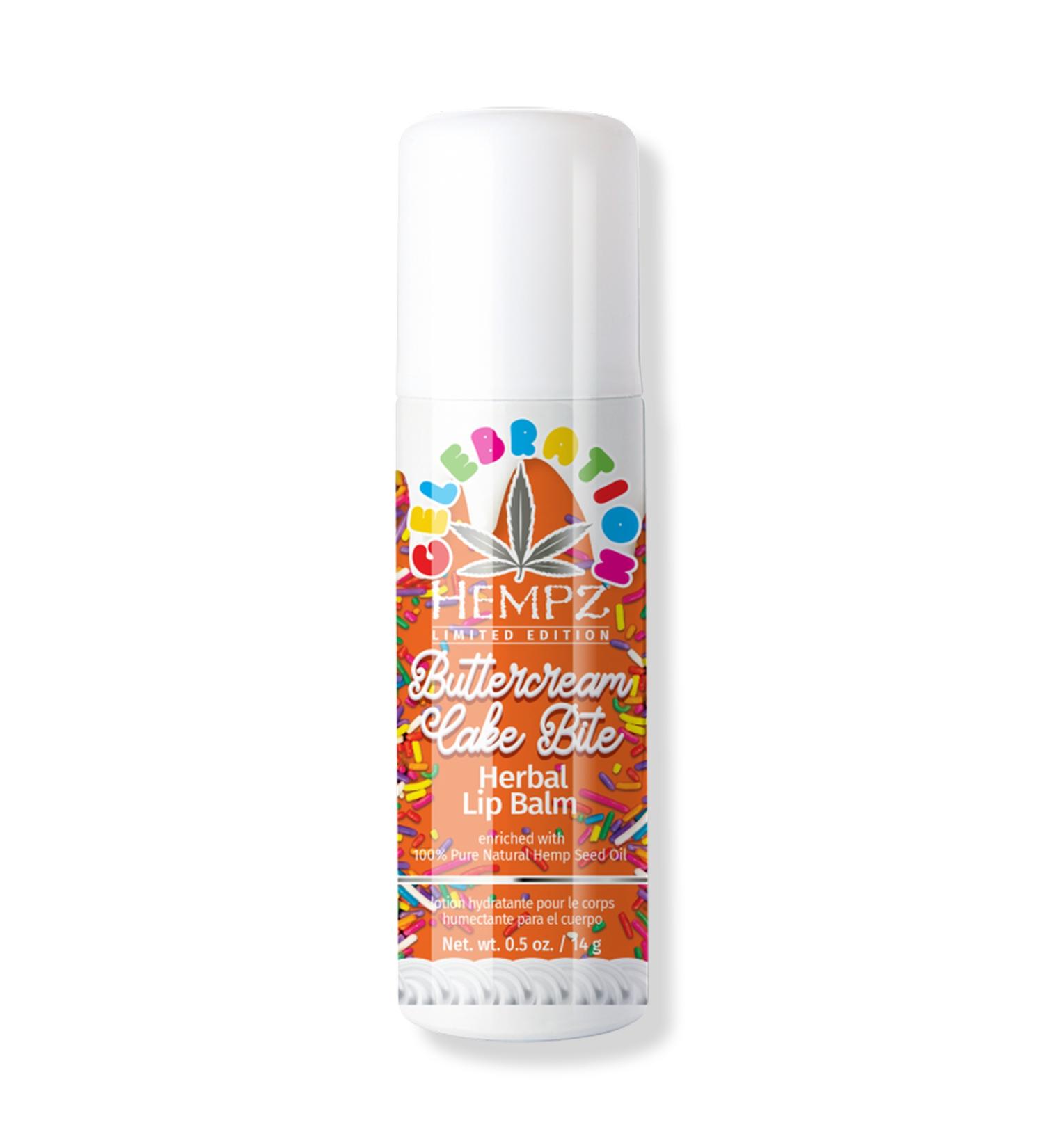 Discover Hempz Buttercream Cake Bite Herbal Lip Balm 0.5 oz - Elevate Your Style Instantly! - Buy Online on GoSupps.com