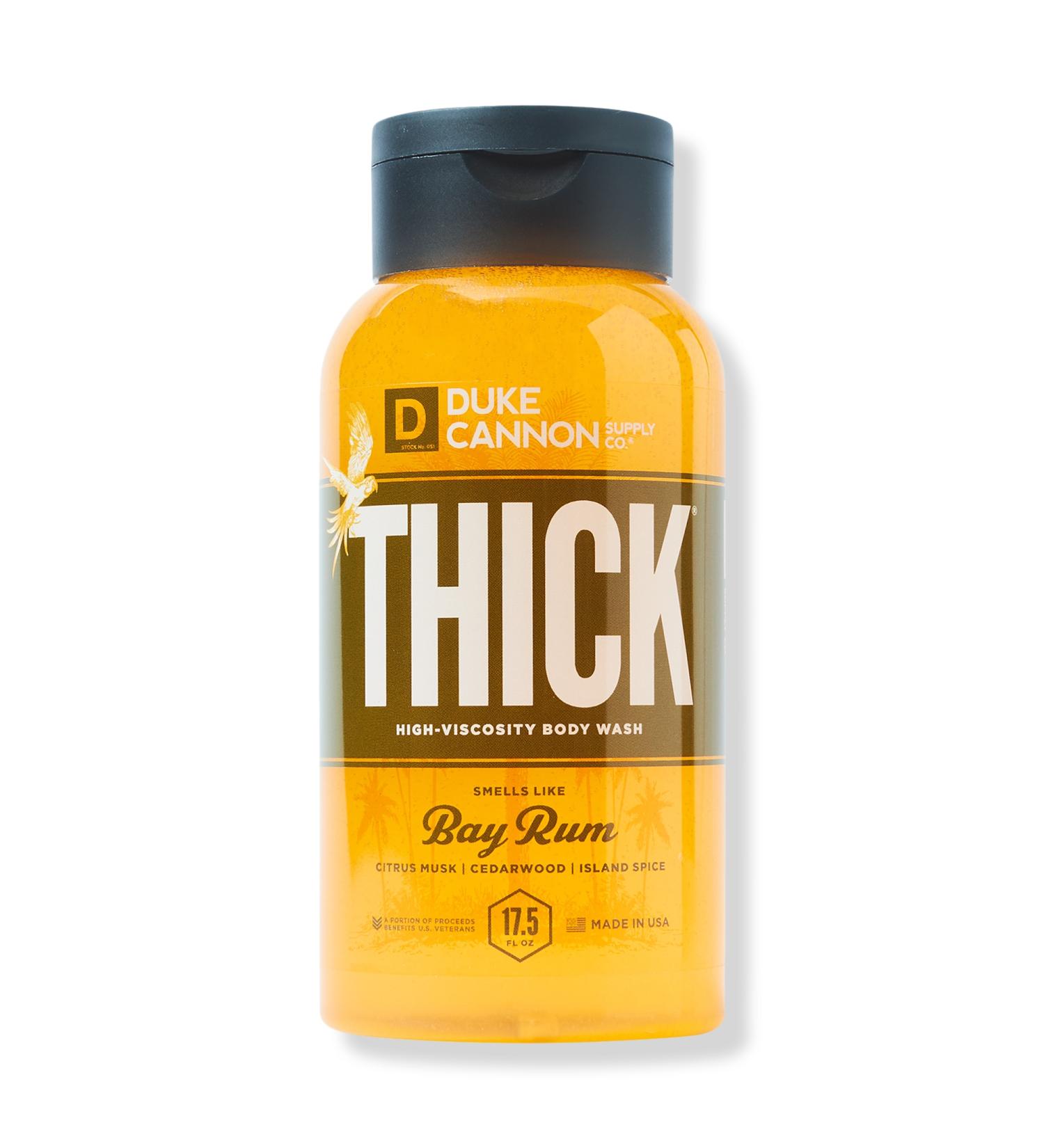 Duke Cannon Supply Co THICK Bay Rum High-Viscosity Body Wash 17.5 oz
