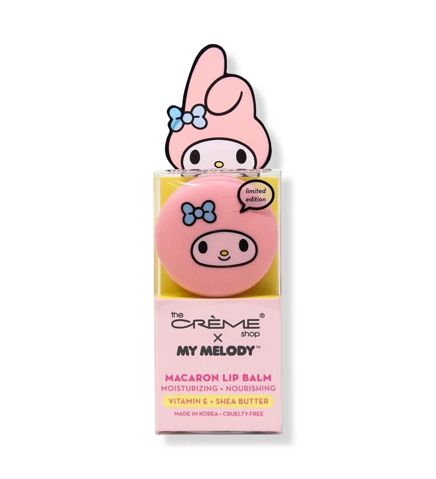 The Crème Shop My Melody Macaron Lip Balm - Strawberry Ice Cream 0.26 oz