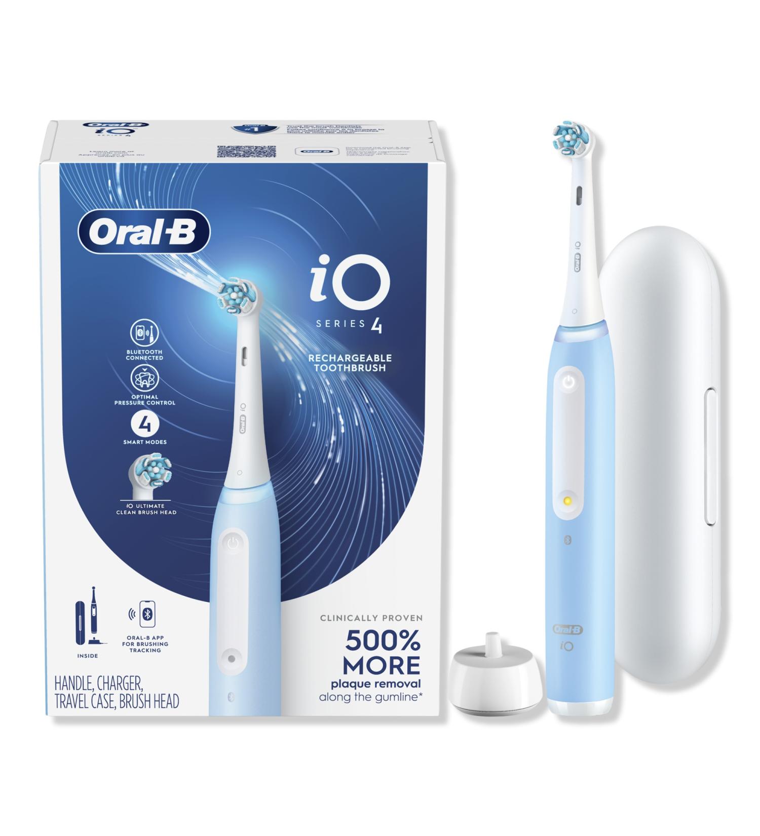Discover Oral-B iO Series 4 Rechargeable Toothbrush - Elevate Your Style Instantly! - Buy Online on GoSupps.com