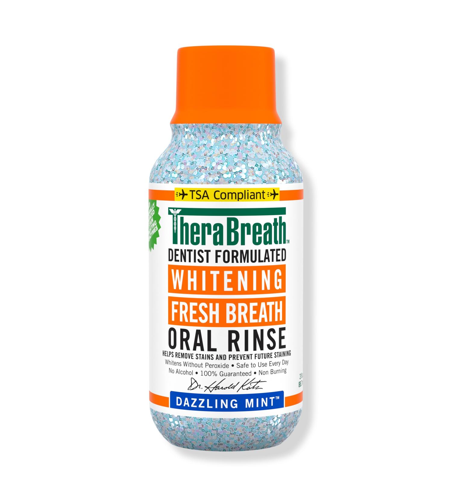 Discover TheraBreath Travel Size Whitening Fresh Breath Oral Rinse 3.0 oz - Elevate Your Style Instantly! - Buy Online on GoSupps.com