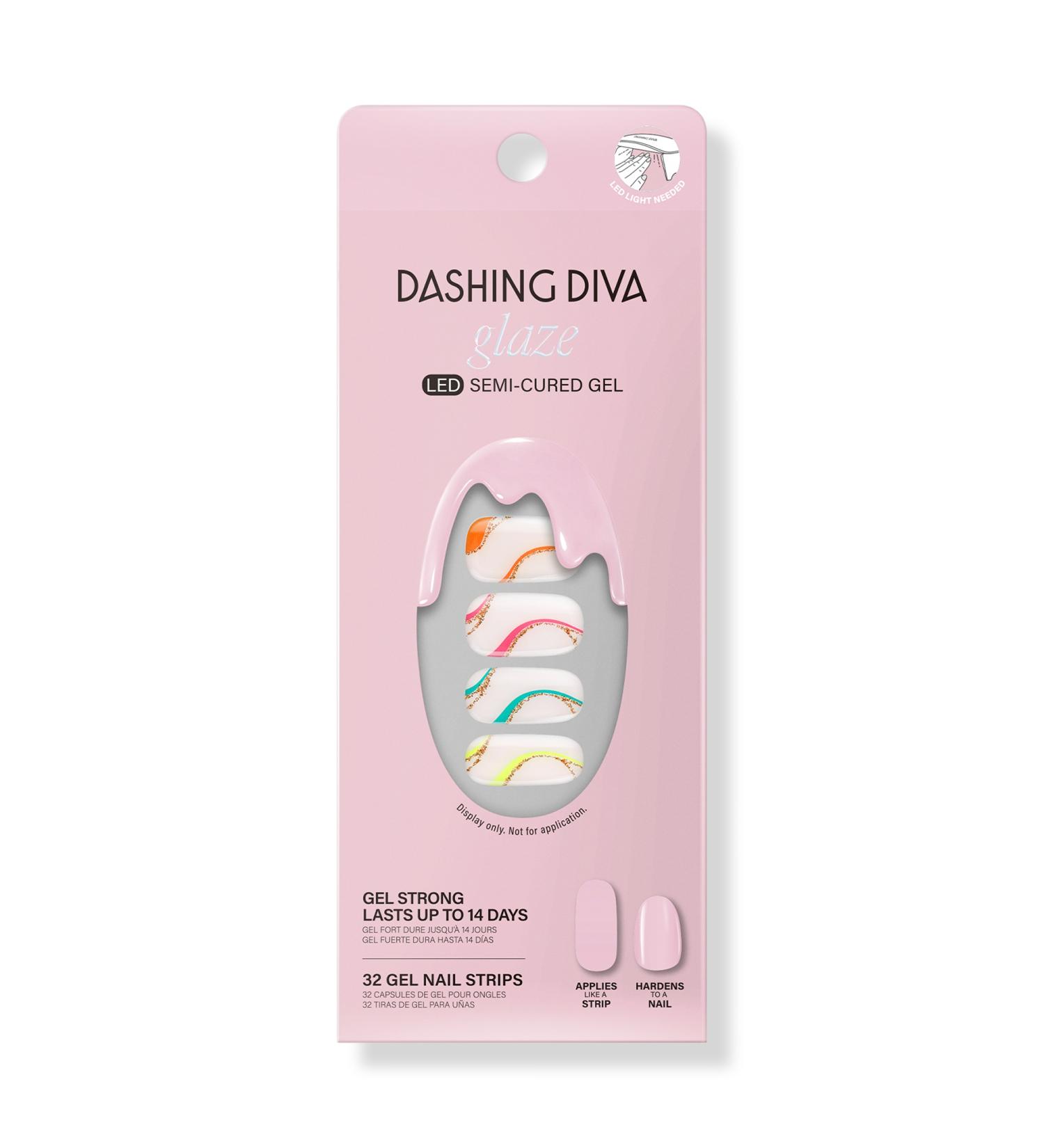 Dashing Diva Suns Out Swirl Glaze Semi-Cured Gel Art - Transform Your Style with the Best Innovation Today! - Buy Online on GoSupps.com