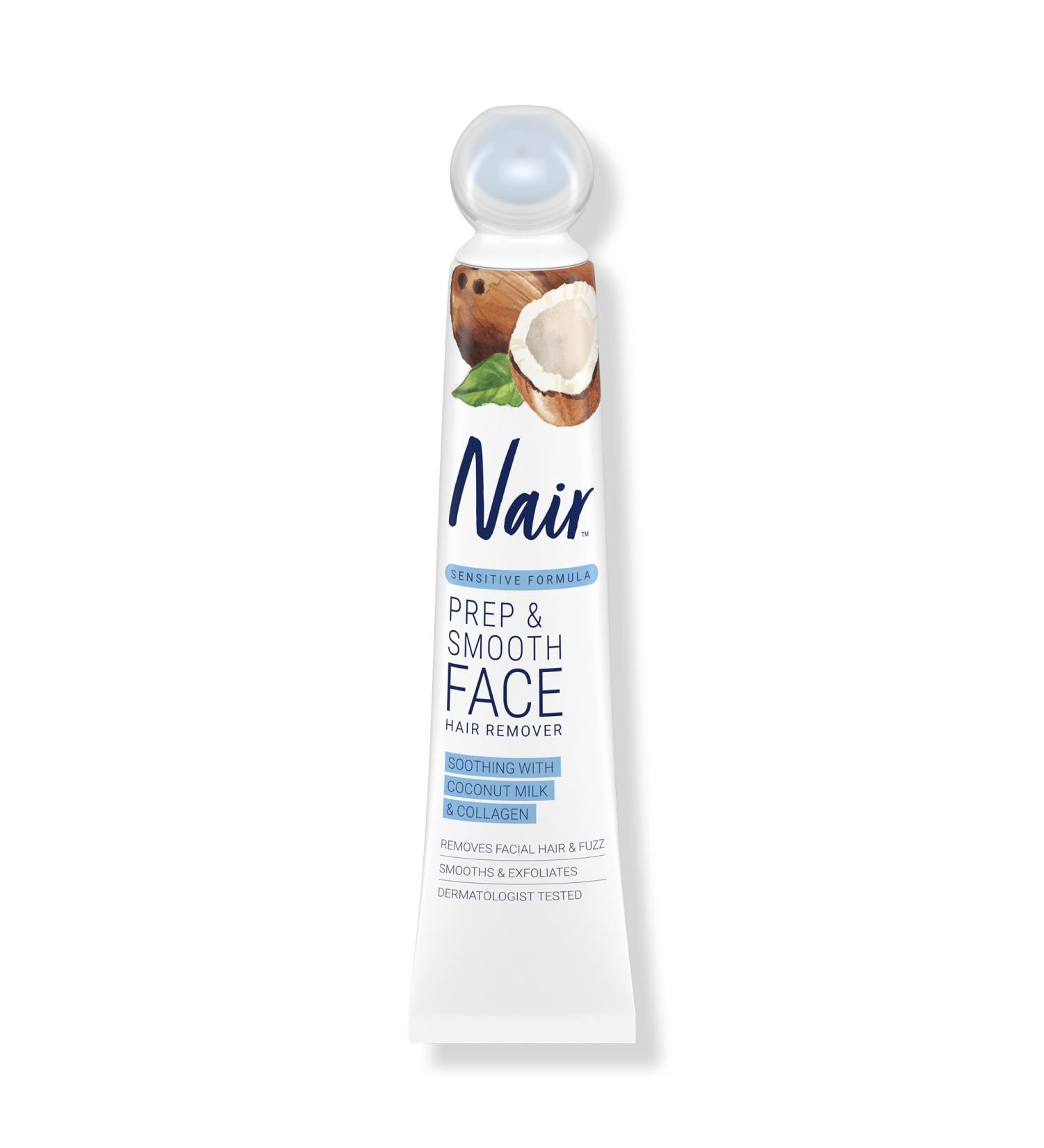 Discover Nair Prep and Smooth Sensitive Facial Hair Remover and Exfoliant 1.76 oz - Elevate Your Style Instantly! - Buy Online on GoSupps.com