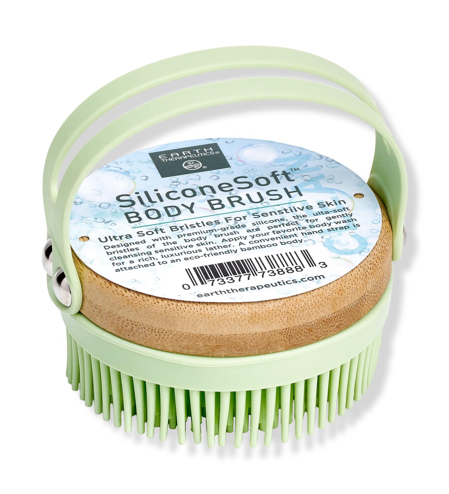 Earth Therapeutics Silicone & Bamboo Soft Body Brush - Discover Premium Quality Shop now! - Buy Online on GoSupps.com
