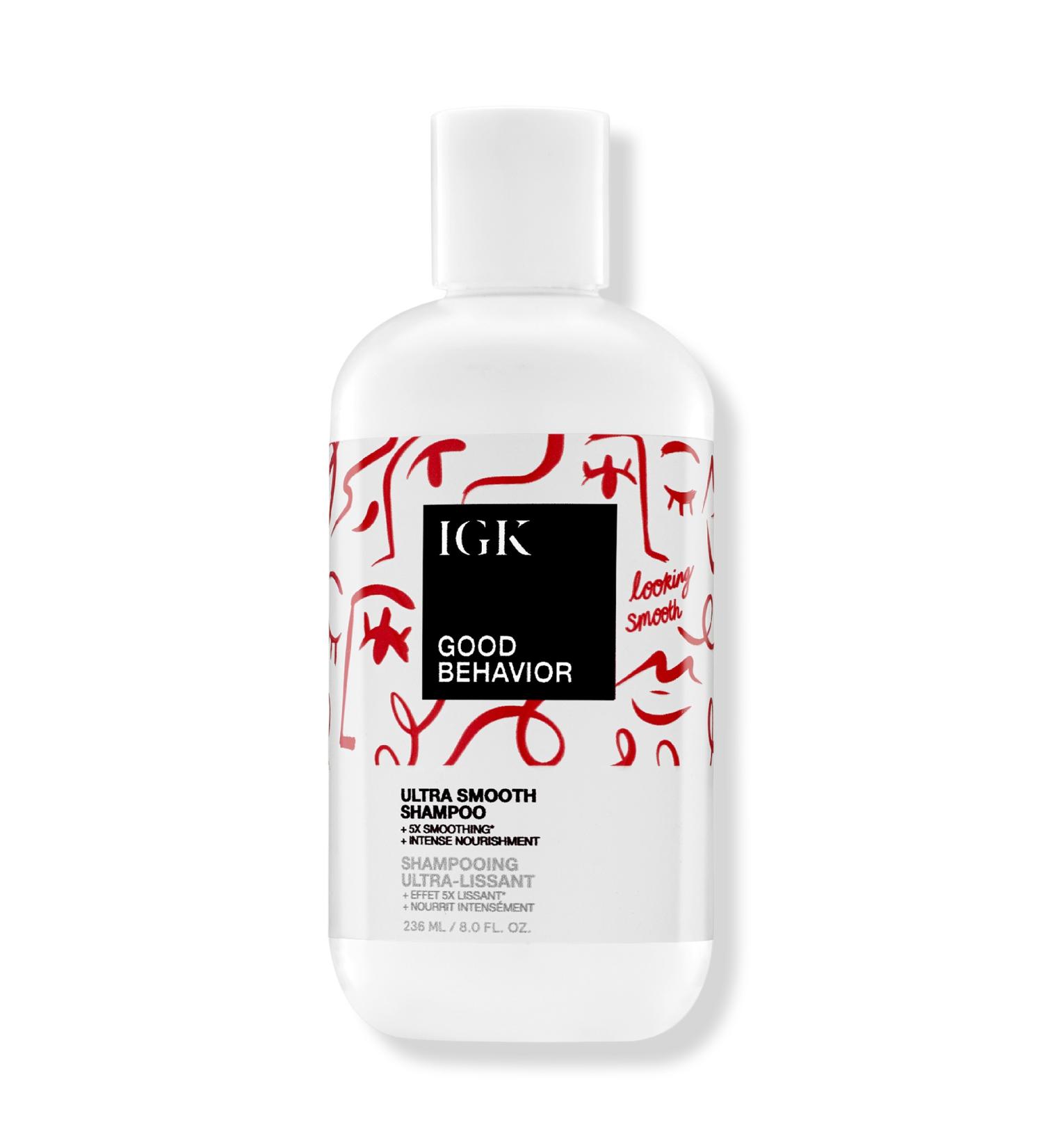 IGK Good Behavior Ultra Smooth Shampoo 8.0 oz - Discover Premium Quality Shop now! - Buy Online on GoSupps.com