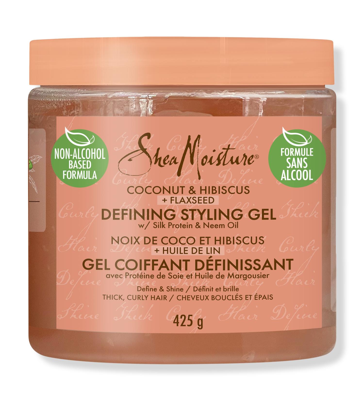 SheaMoisture Coconut & Hibiscus Defining Styling Gel 15.0 oz - Transform Your Style with the Best Innovation Today! - Buy Online on GoSupps.com