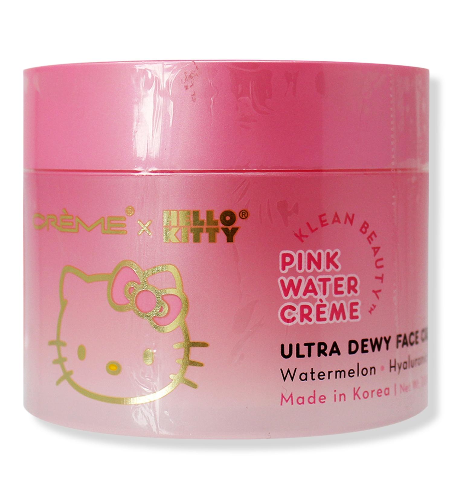 The Crème Shop Hello Kitty Klean Beauty Pink Water Crème 3.88 oz