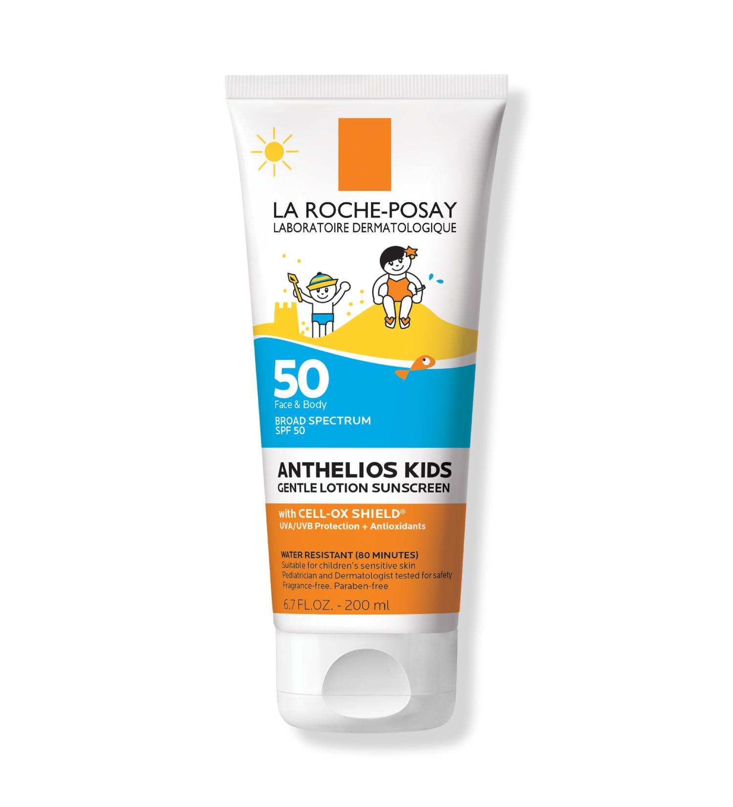 Discover La Roche-Posay Anthelios Kids Gentle Sunscreen Face and Body Lotion SPF 50 6.7 oz - Elevate Your Style Instantly! - Buy Online on GoSupps.com