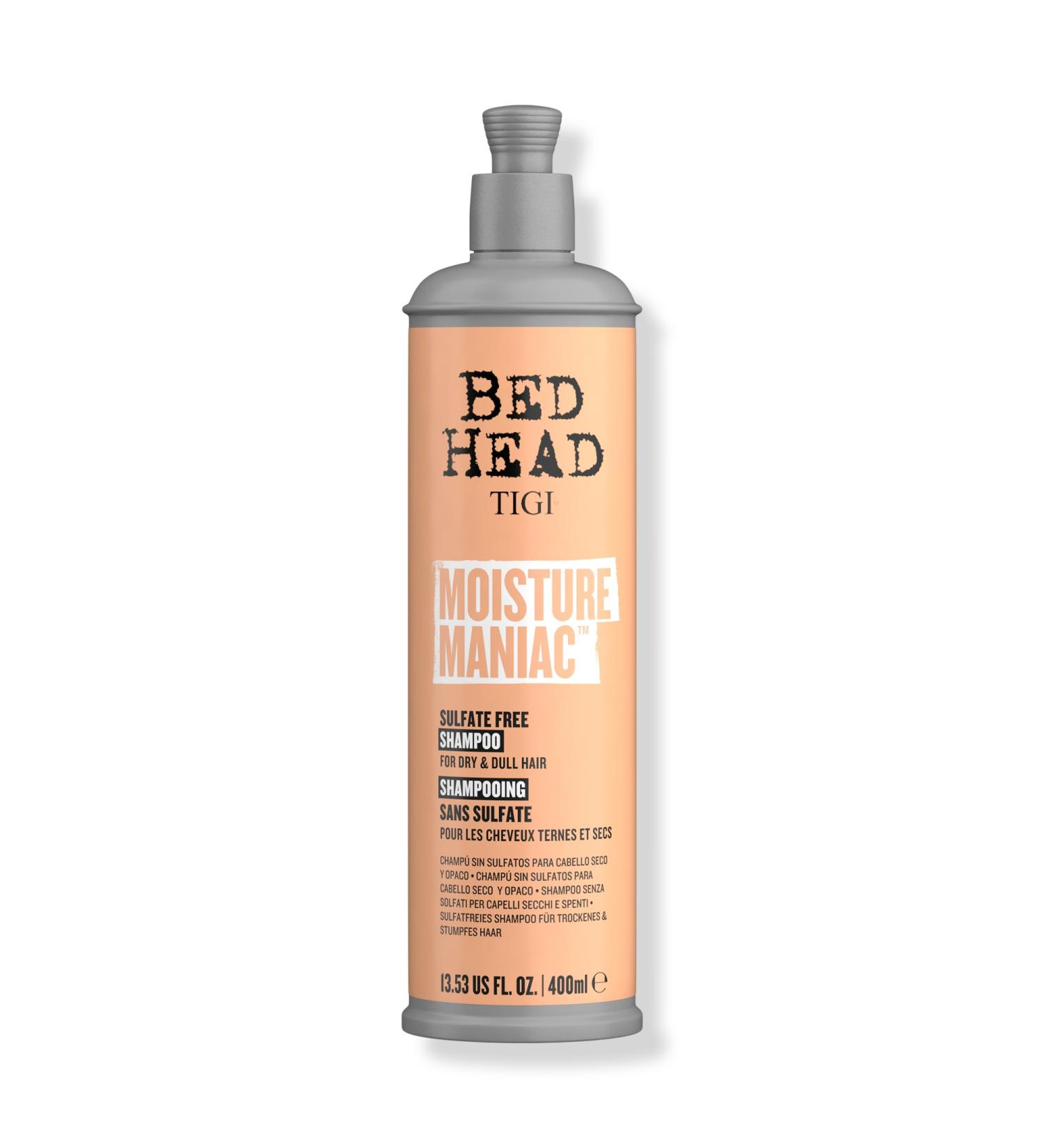 Bed Head Moisture Maniac Sulfate-Free Shampoo 13.53 oz - Transform Your Style with the Best Innovation Today! - Buy Online on GoSupps.com