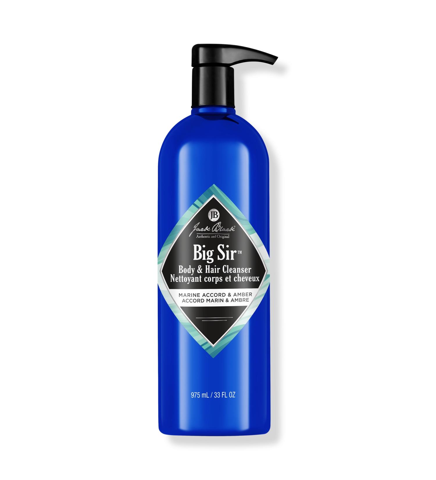Jack Black Big Sir Body & Hair Cleanser with Marine Accord & Amber 33.0 oz - Discover Premium Quality Shop now! - Buy Online on GoSupps.com