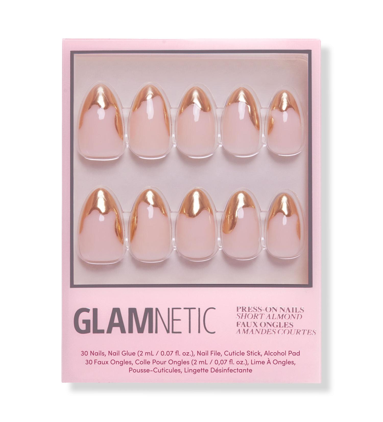 Discover Glamnetic Golden Touch Press-On Nails - Elevate Your Style Instantly! - Buy Online on GoSupps.com