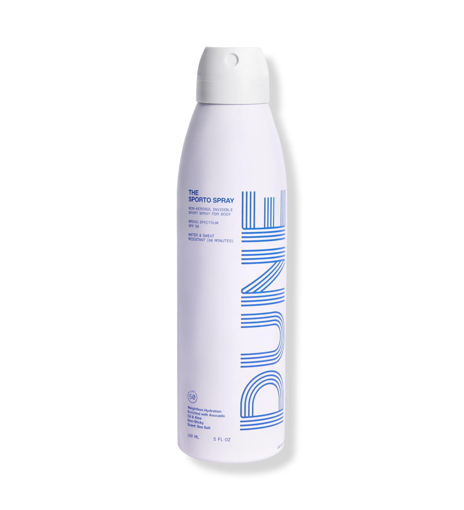 Discover DUNE SUNCARE The Sporto Spray Broad Spectrum SPF 50 5.0 oz - Elevate Your Style Instantly! - Buy Online on GoSupps.com