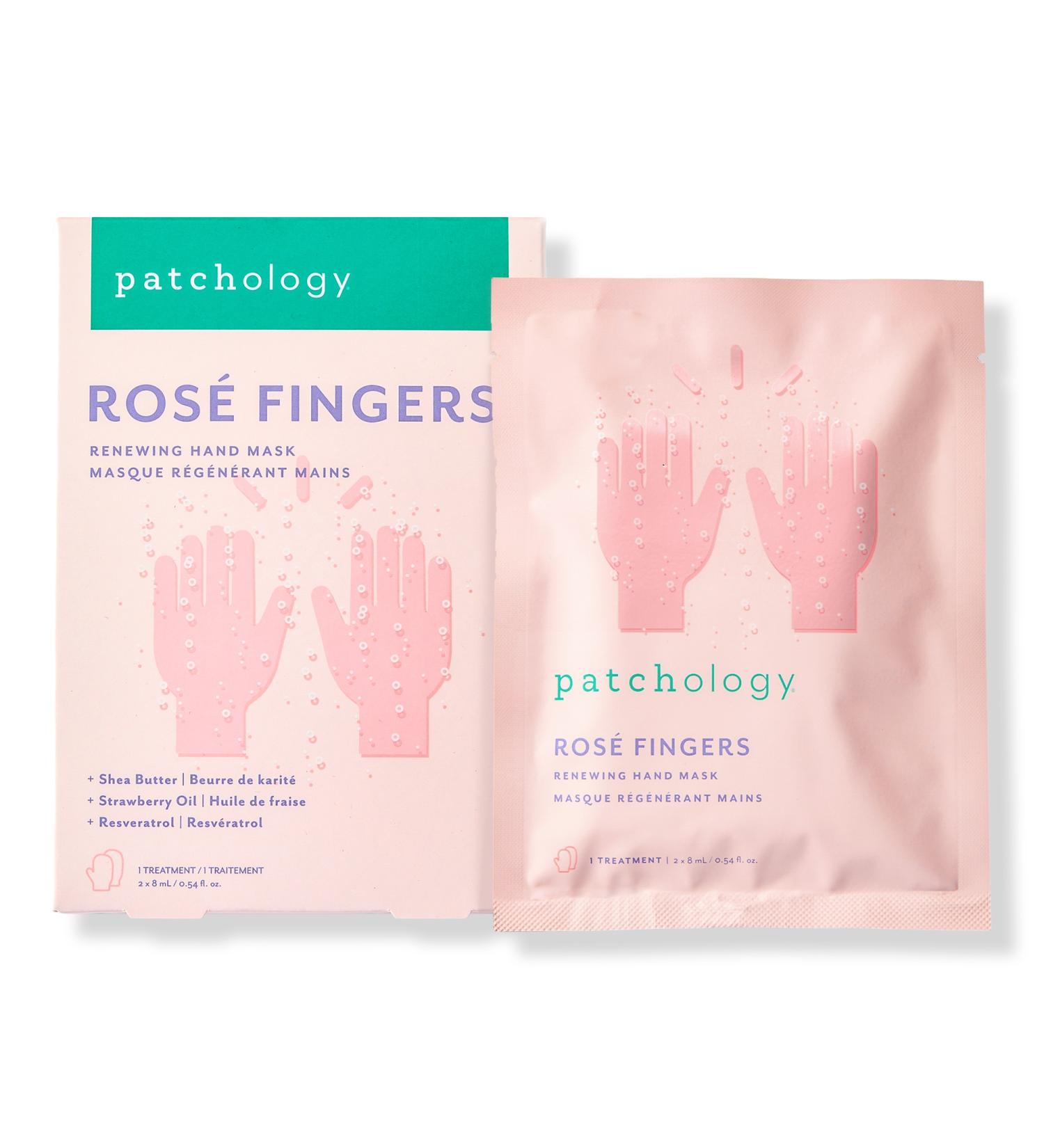 Discover Patchology Rosé Fingers - Renewing Hand Mask 1 pair - Elevate Your Style Instantly! - Buy Online on GoSupps.com