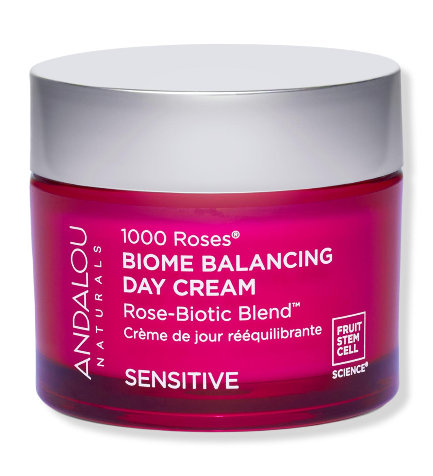 Andalou Naturals 1000 Roses Biome Balancing Day Cream 1.7 oz - Transform Your Style with the Best Innovation Today! - Buy Online on GoSupps.com
