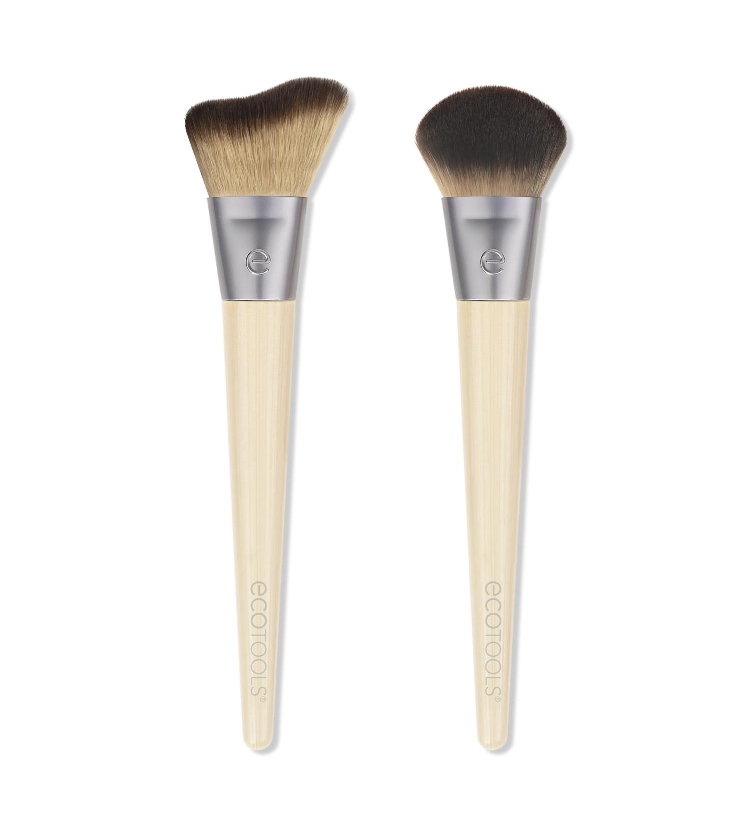 Discover EcoTools Blush + Highlight Makeup Brush Duo - Elevate Your Style Instantly! - Buy Online on GoSupps.com