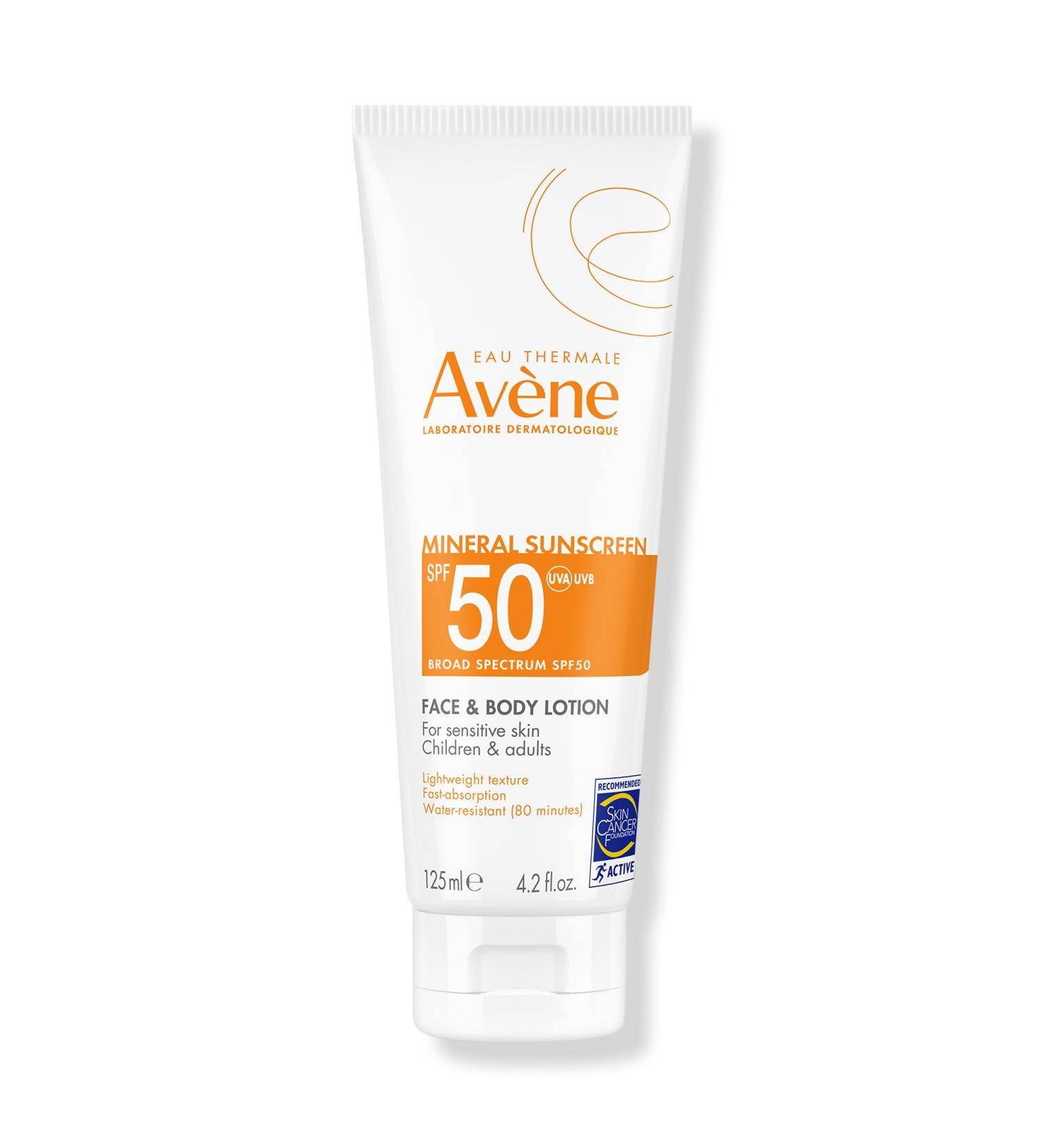 Discover Avène Mineral Sunscreen Broad Spectrum SPF 50 Face and Body Lotion 4.2 oz - Elevate Your Style Instantly! - Buy Online on GoSupps.com