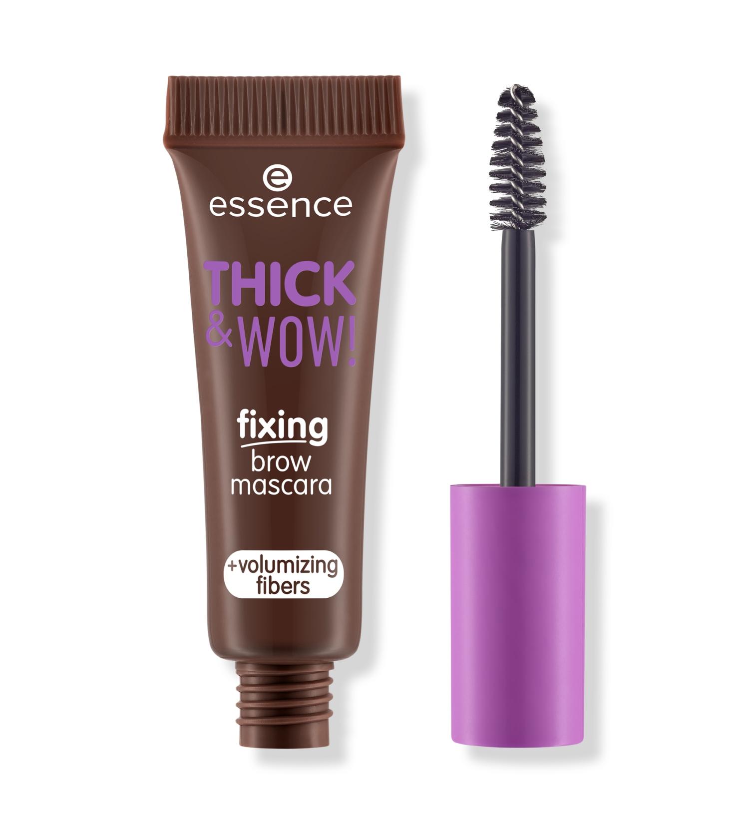 Essence Thick & Wow! Fixing Brow Mascara Brunette Brown
