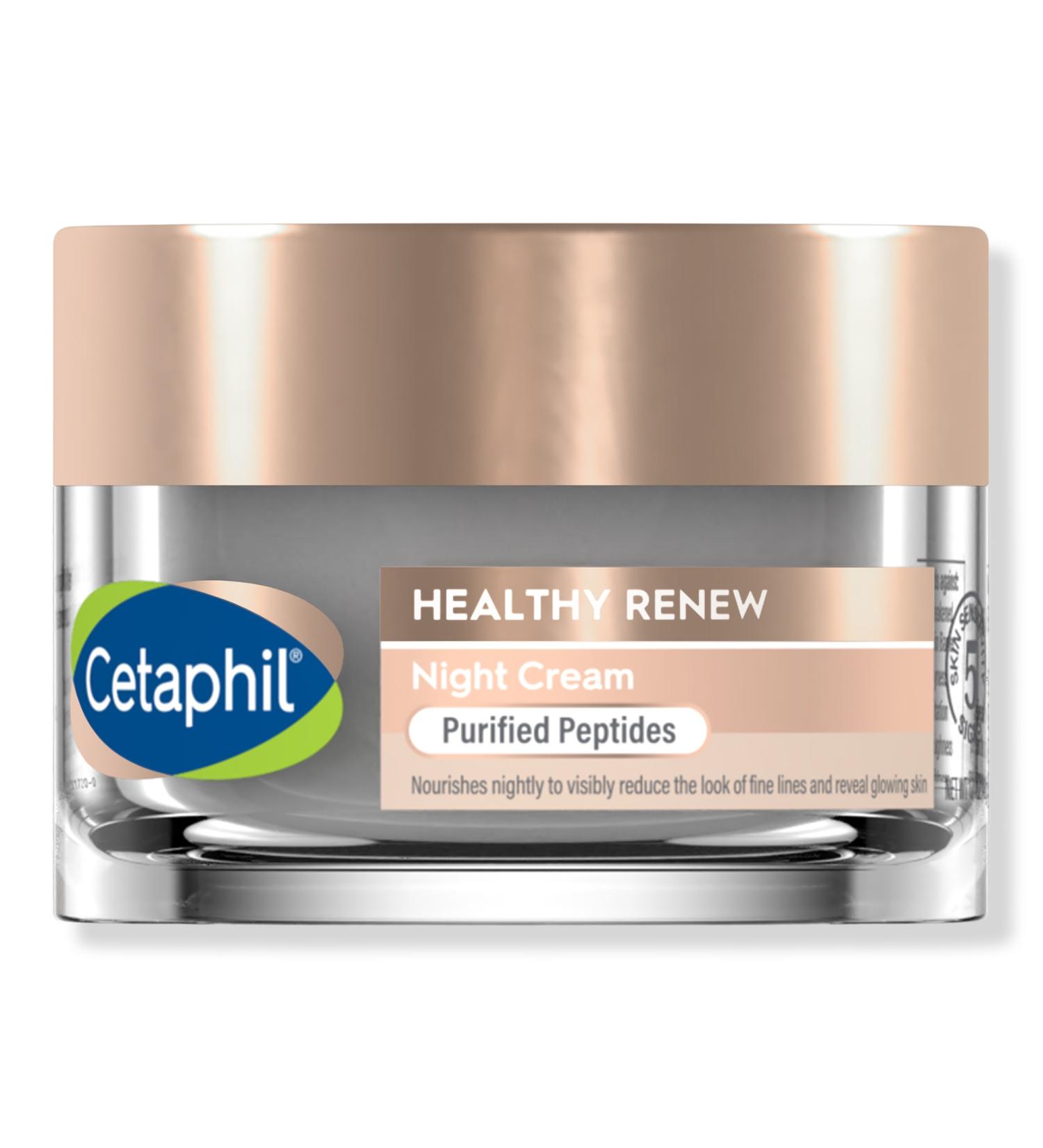 Discover Cetaphil Healthy Renew Purified Peptides Night Cream 1.7 oz - Elevate Your Style Instantly! - Buy Online on GoSupps.com